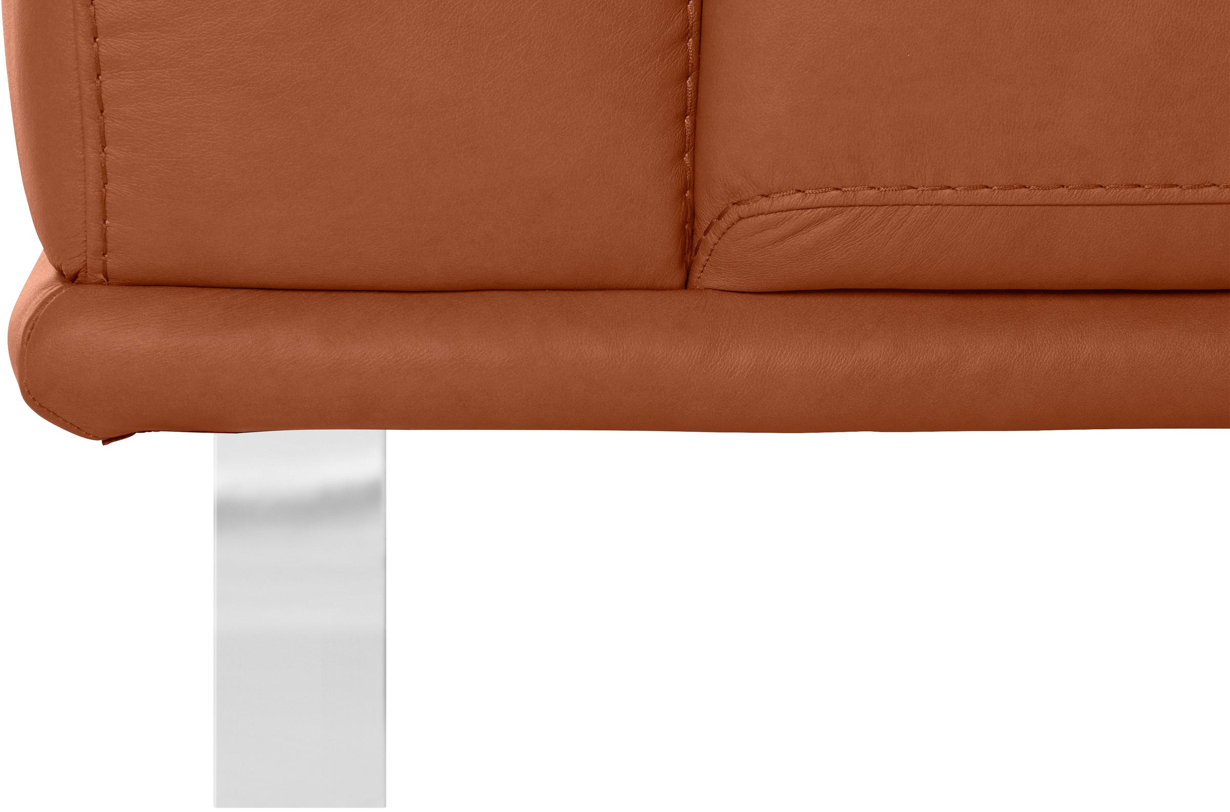 W.SCHILLIG 2,5-Sitzer »montanaa«, mit Metallkufen in Chrom glänzend, Breite 232 cm