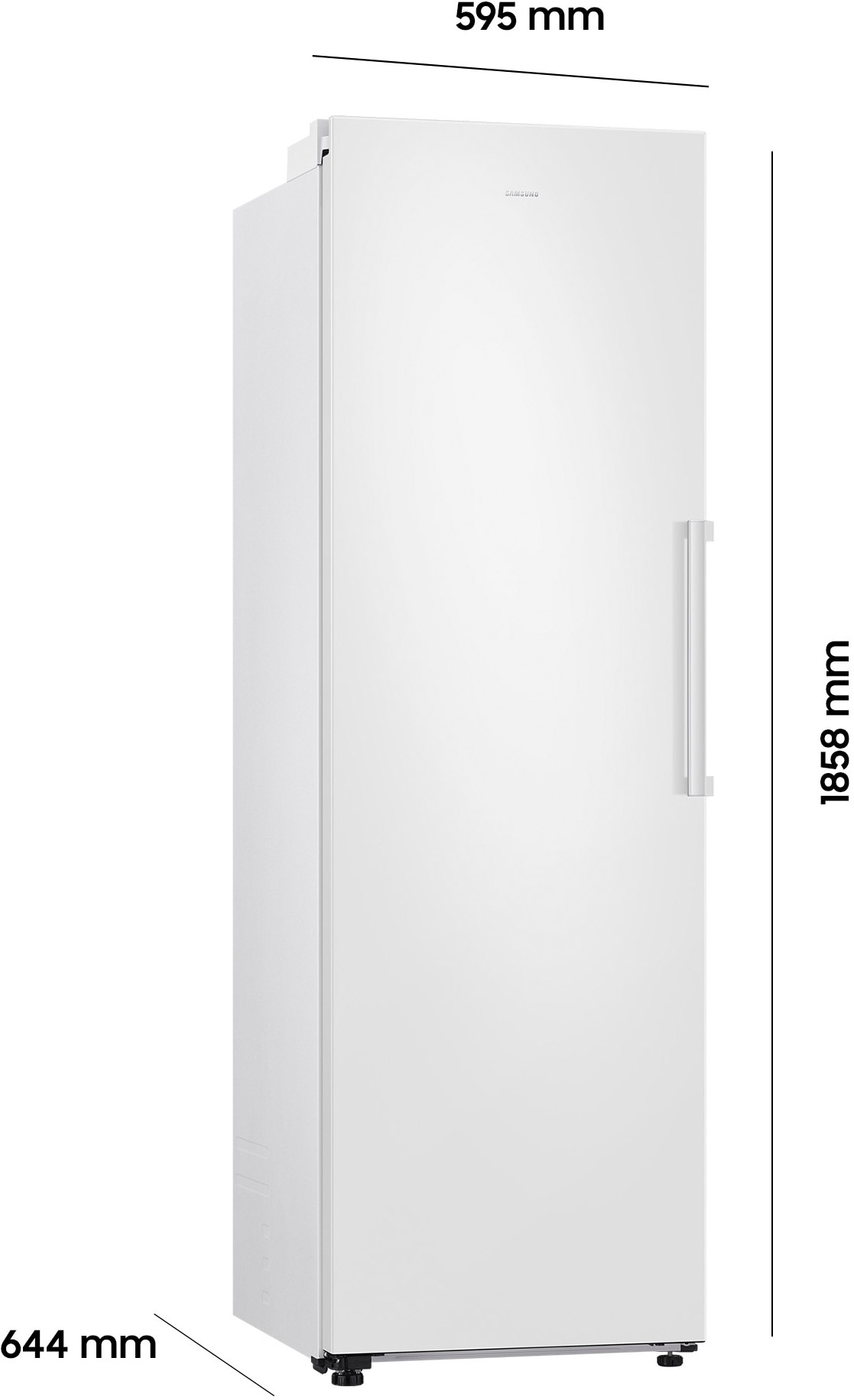 Samsung Gefrierschrank NoFrost »RZ70H32KDVEF« 185,8 cm hoch 59,5 cm breit No Frost - nie wieder abtauen
