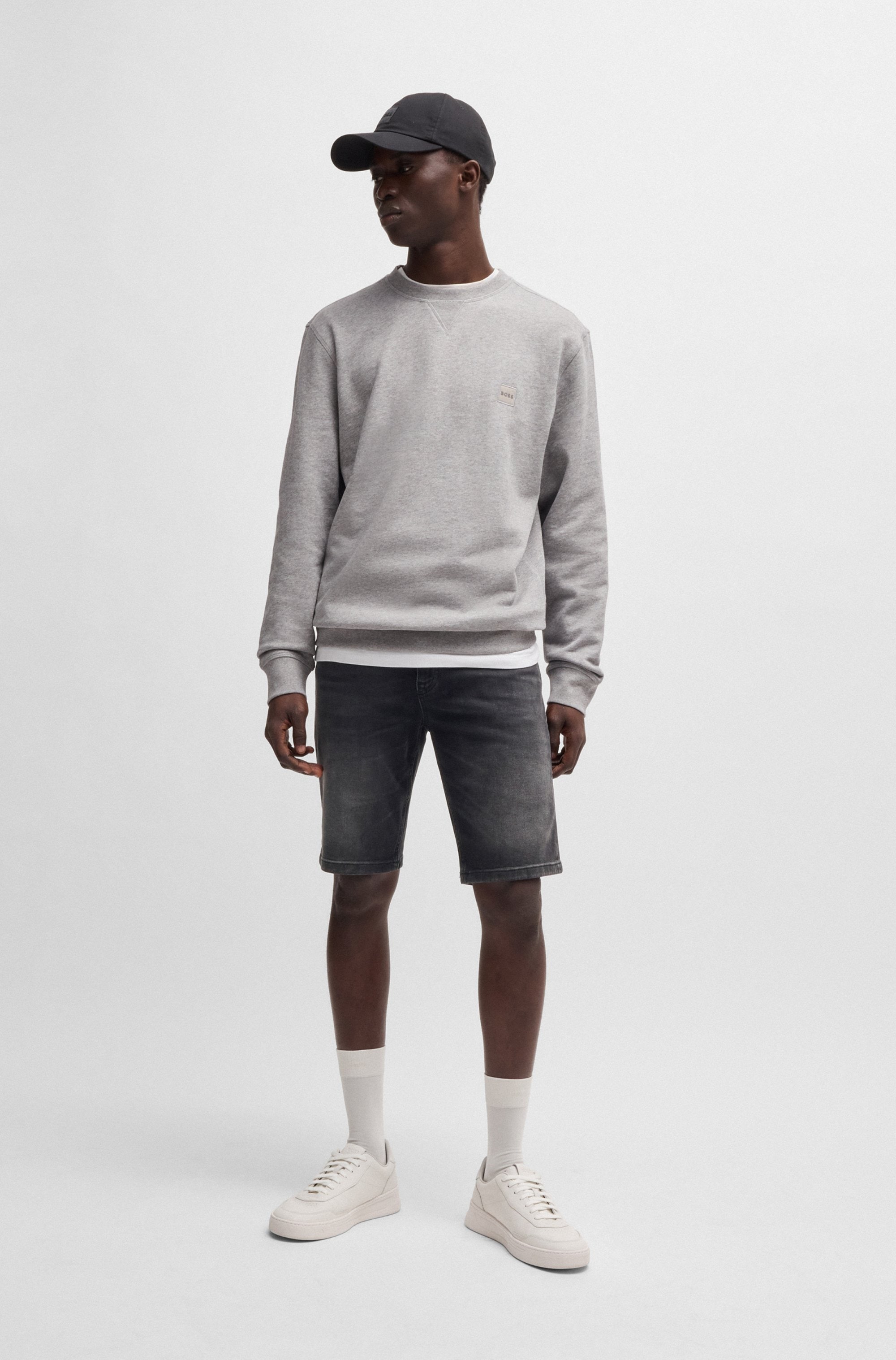 BOSS ORANGE Shorts »Delaware Shorts B«, mit Coinpocket und Lederbadge