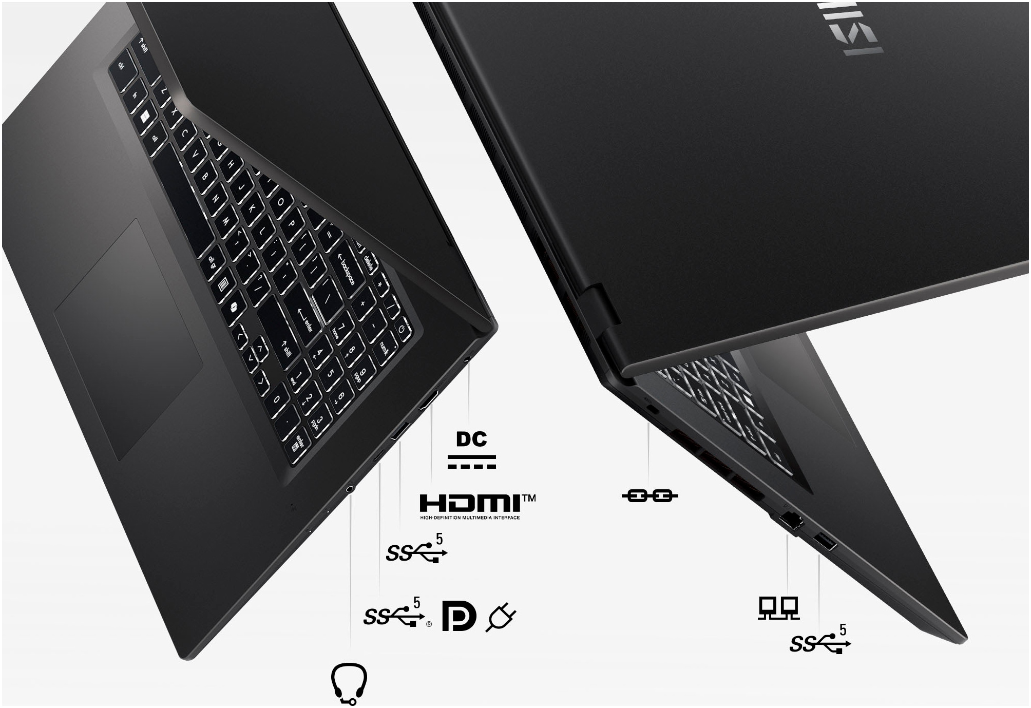 MSI Notebook »Venture Pro 17 AI A1UDXG-017« 43,9 cm / 17,3 ″ Intel Core Ultra 5 GeForce RTX 3050 1.000 GB SSD