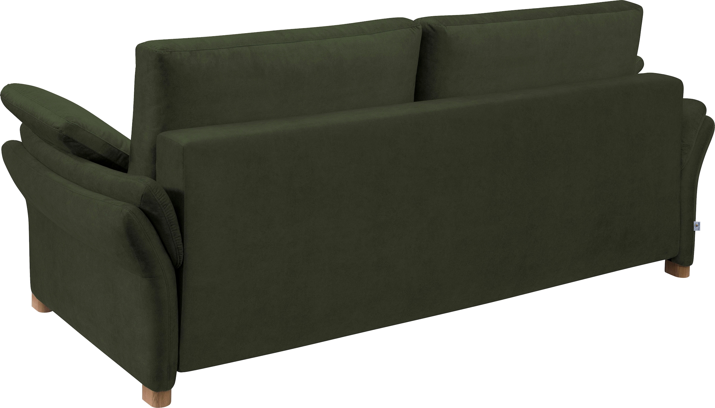 exxpo - sofa fashion 3-Sitzer »Kentt hochwertiger Sitzaufbau für hohen Sitzkomfort, bequeme Armlehnen«, inkl. Boxspring/Federkern-Polsterung, Bettfunktion und Bettkasten