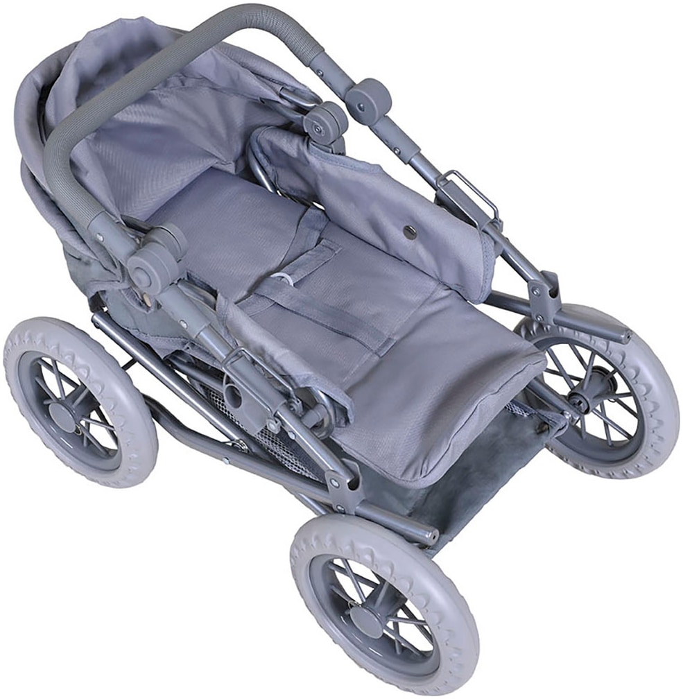 Knorrtoys® Kombi-Puppenwagen »Ruby - princess pink«, mit Wickeltasche