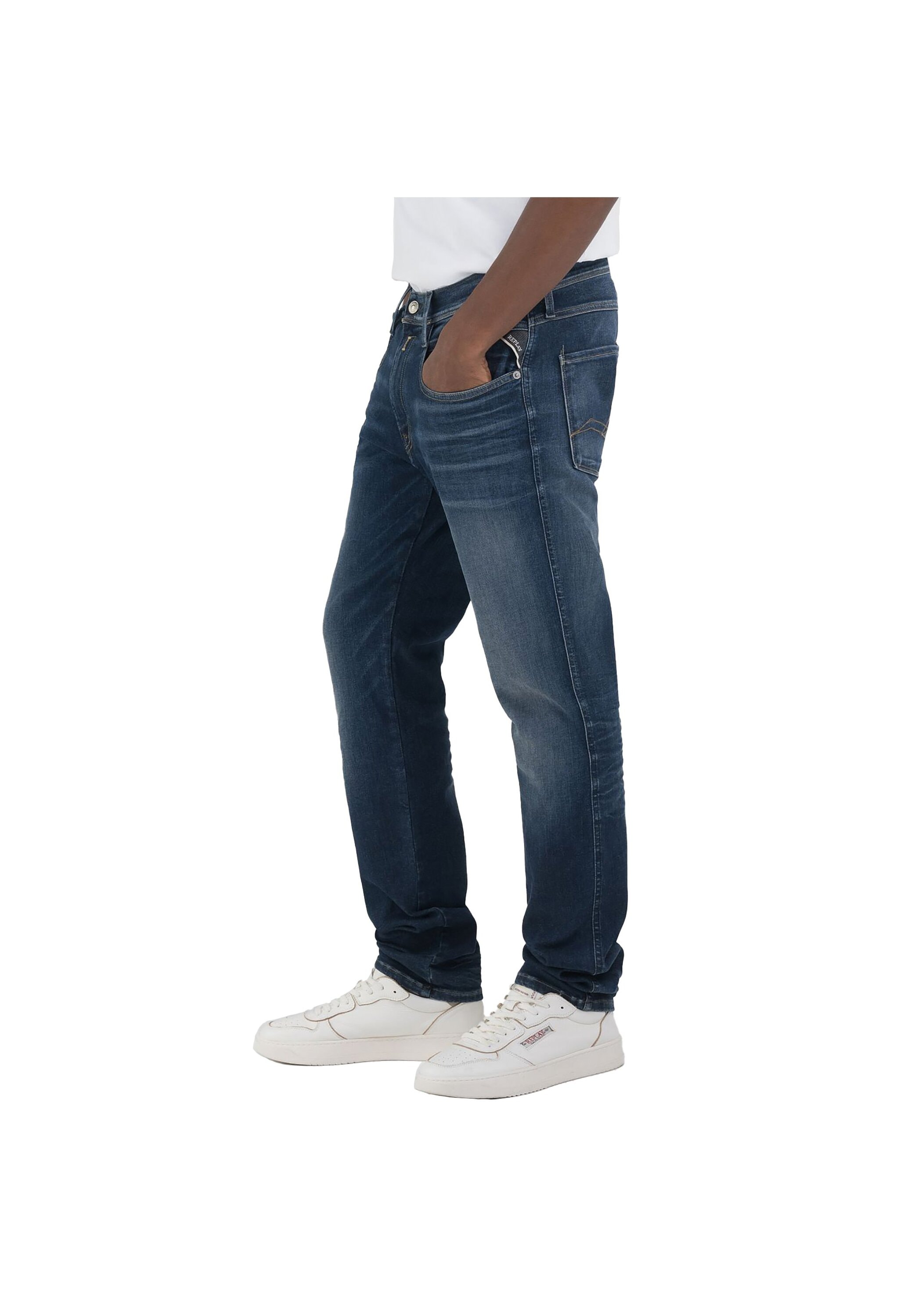 Replay Regular-fit-Jeans »Jeans Hyperflex Stretch ANBASS«