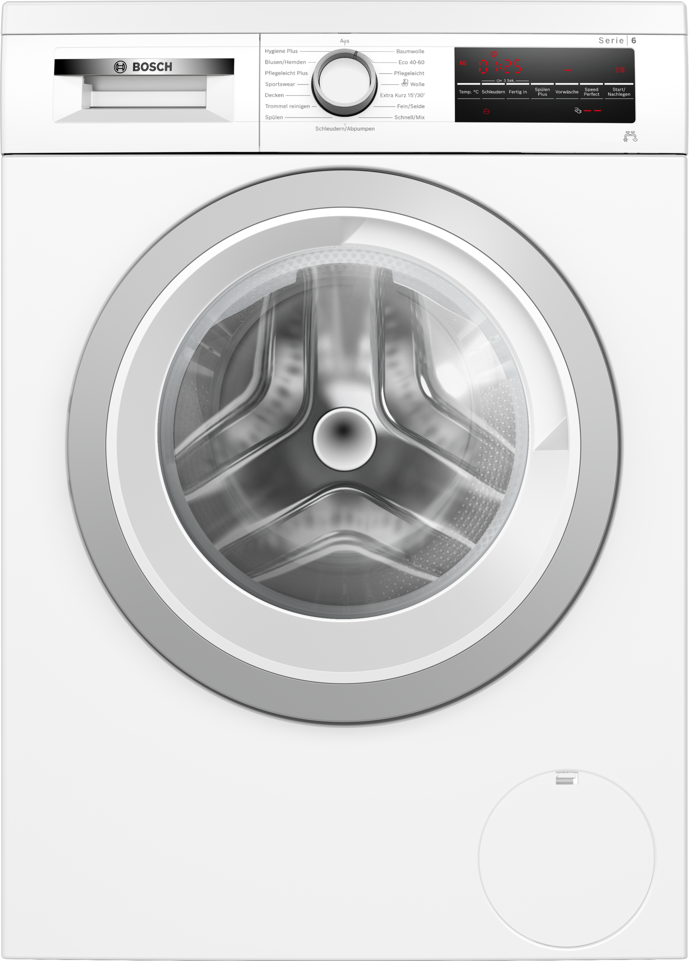 BOSCH, Waschmaschine Serie 6 »WUU28T49« 9 kg 1400 U/min unterbaufähig, weiß, Waschmaschine