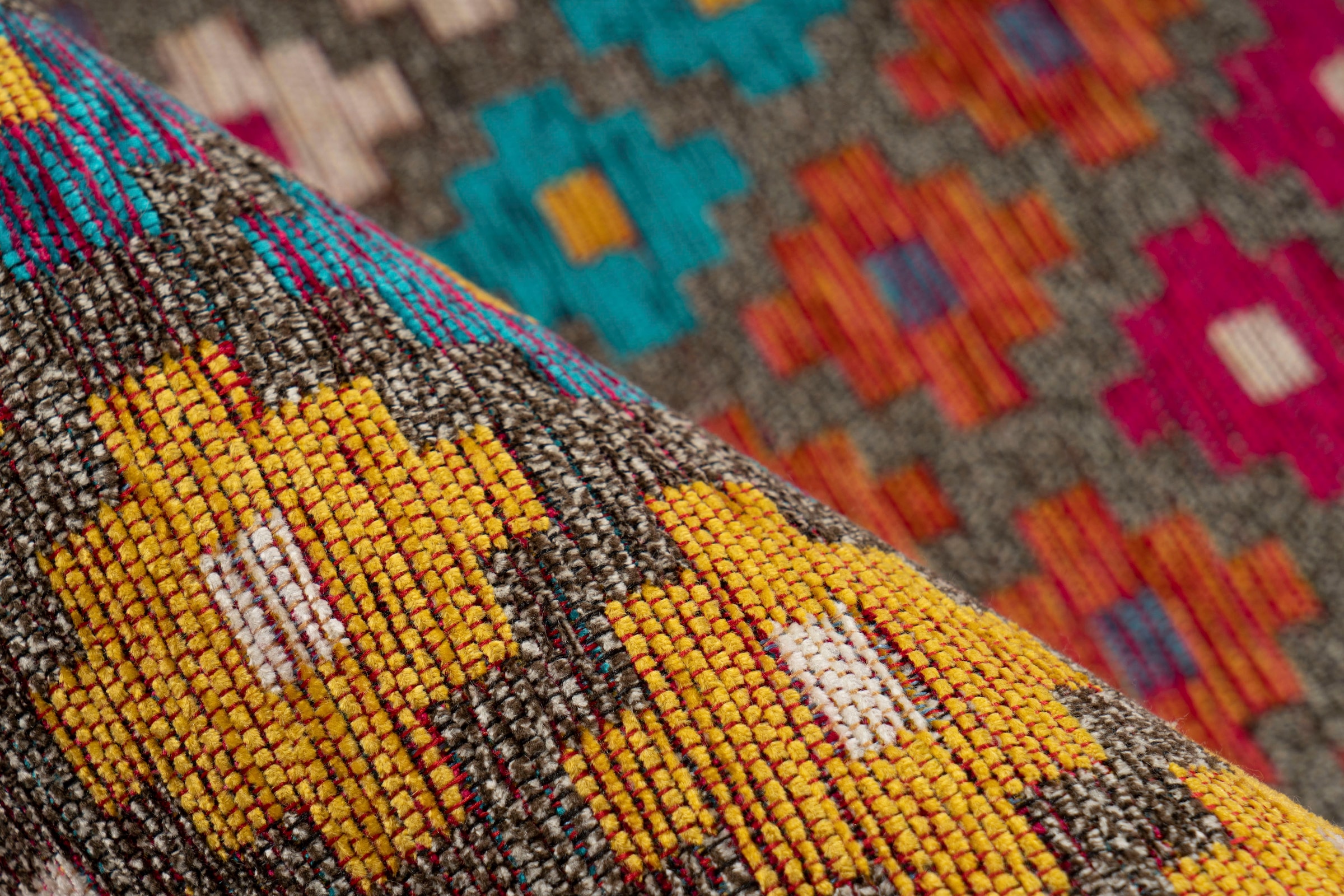 Padiro Teppich »Primavera 225« rechteckig 5 mm Höhe Flachgewebe