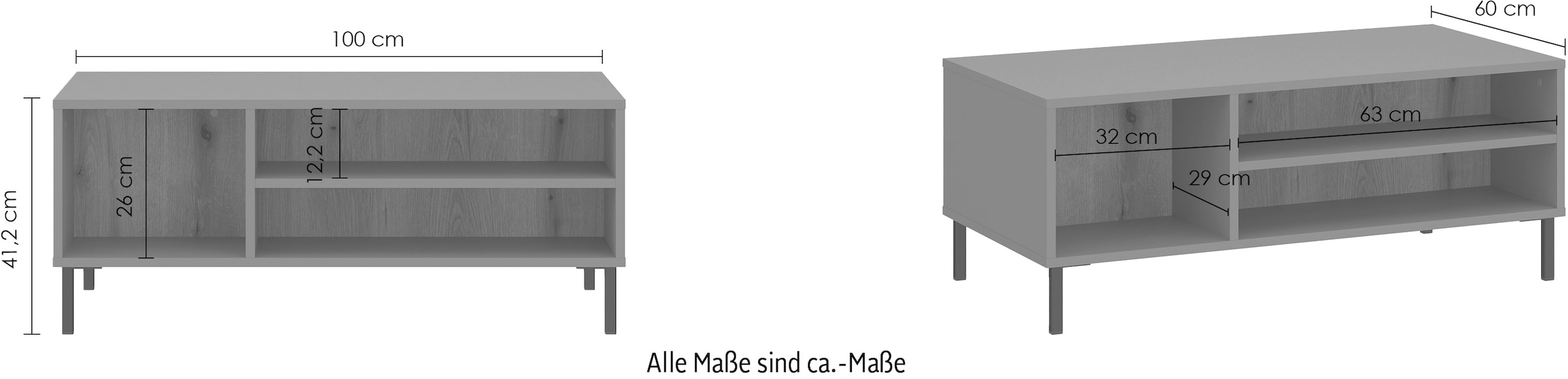 INOSIGN Couchtisch »Pozzi«, schöne Farbe