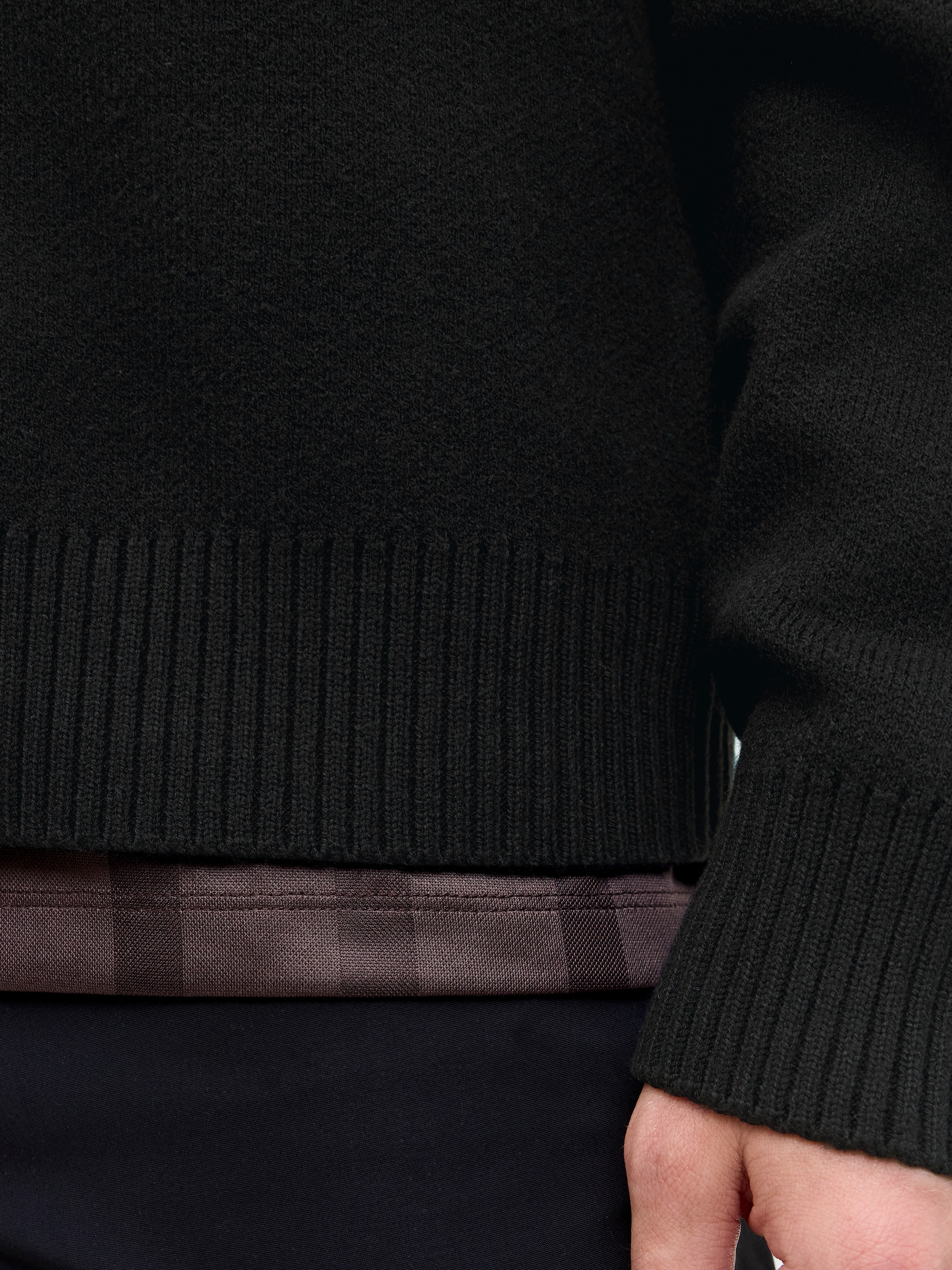 Jack & Jones Strickpullover »JCOCOVER KNIT SPLIT NECK POLO«