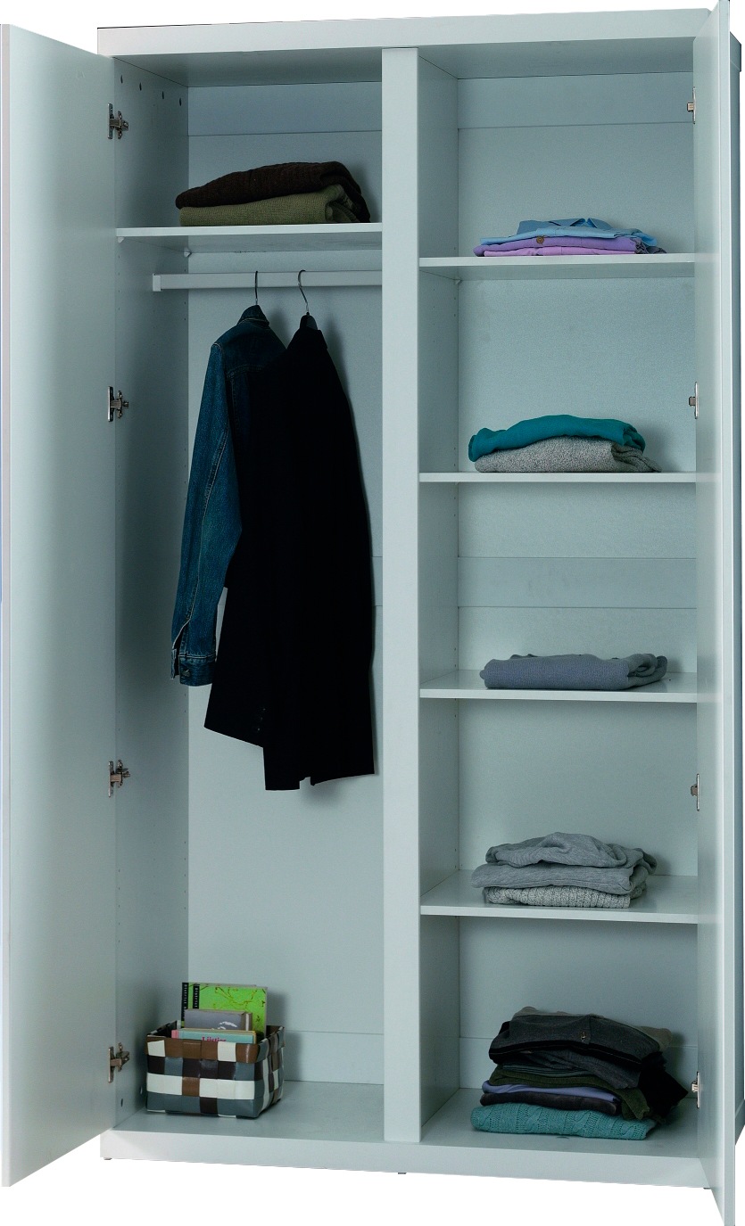 Vipack Kleiderschrank, (B/H/T ca. 110x204,5x57cm)