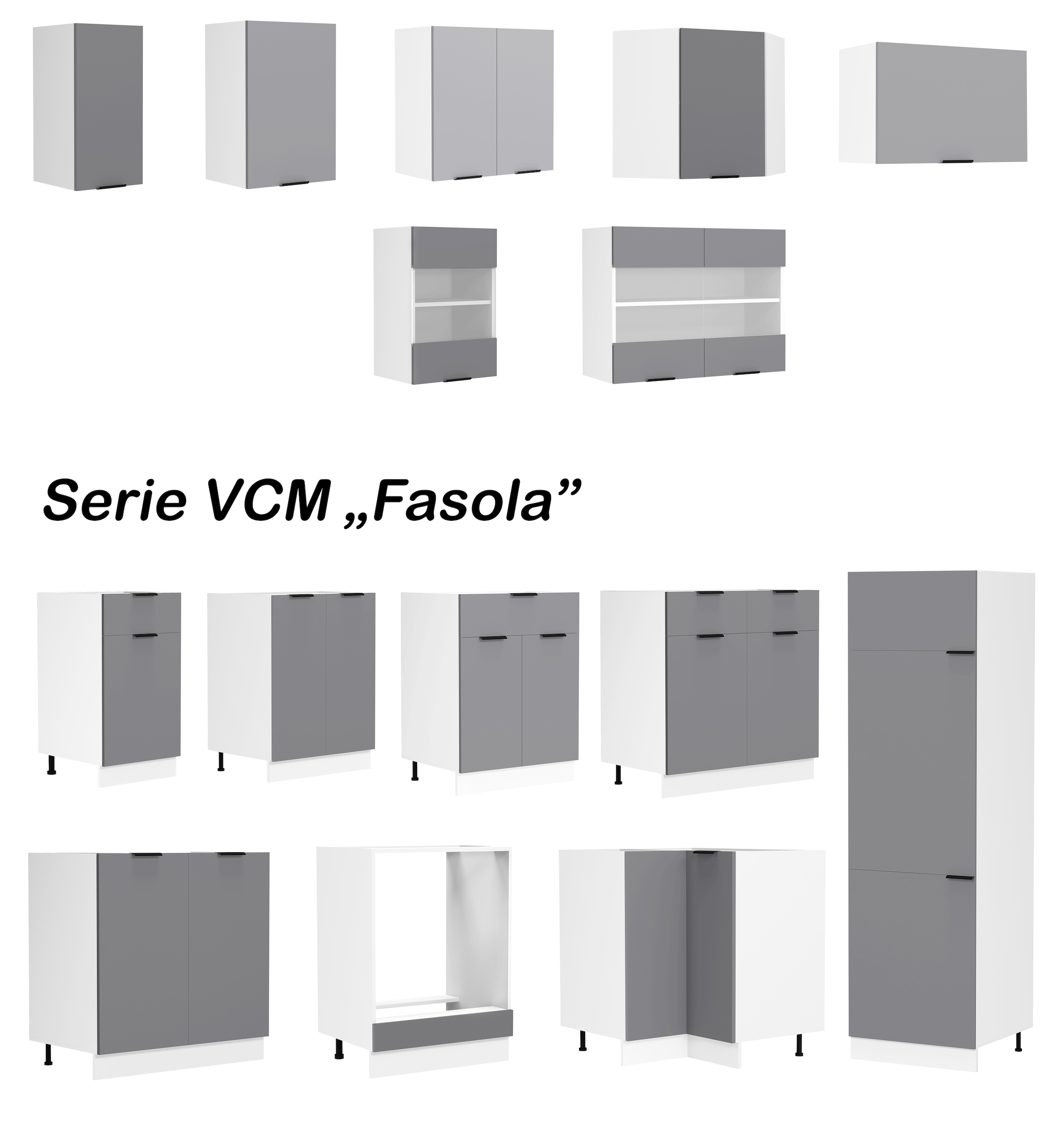 VCM Unterschrank »VCM Eckschrank | Maße ca. H. 82 x B. 76 x T. 76 cm | Küchenschrank | Küchenunterschrank | Unterschrank | Küchenmöbel - Fasola«, (1 St.)