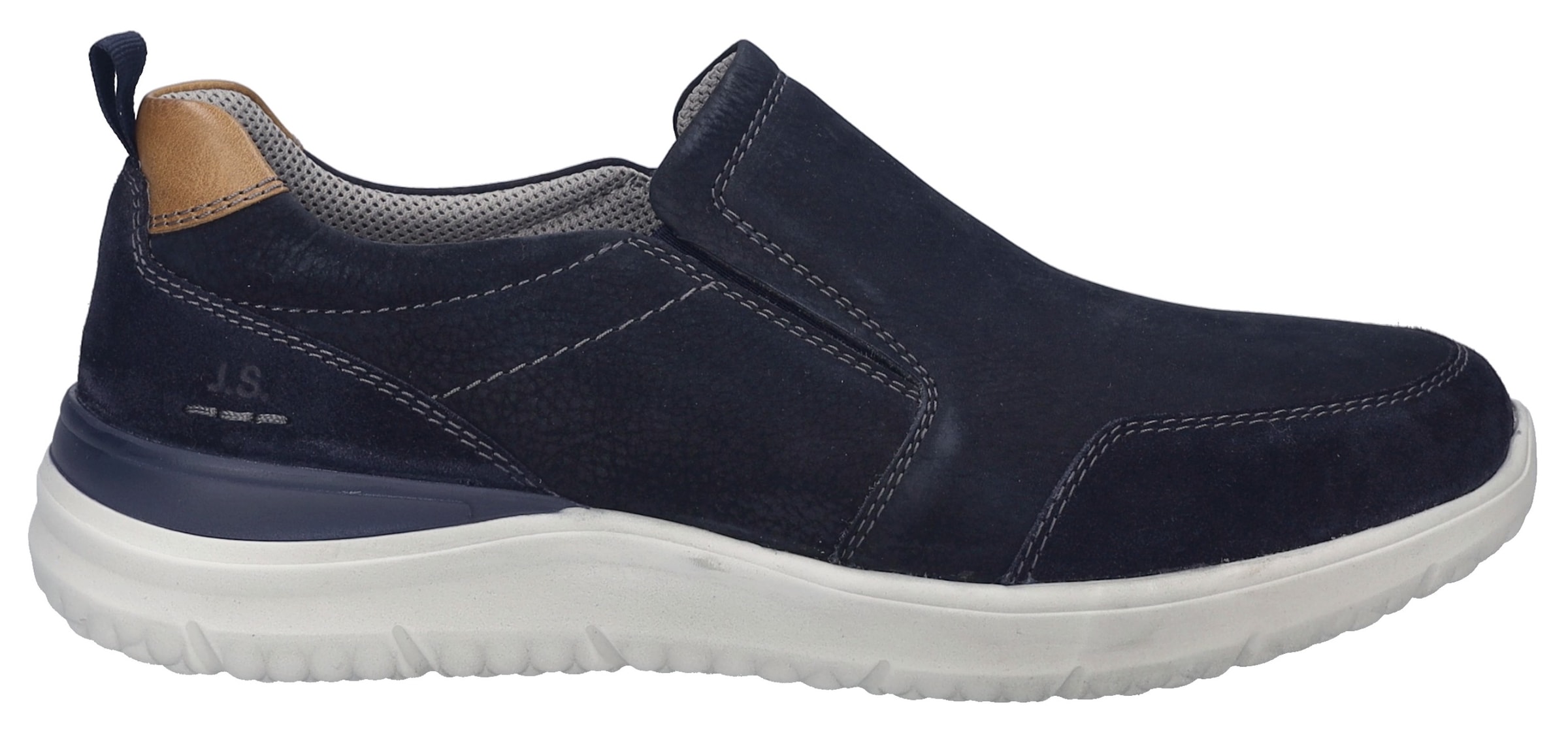 Josef Seibel Slip-On Sneaker »Wales 04«, Slipper, Komfortschuh, Schlupfschuh mit elastischem Gummizug-Einsatz
