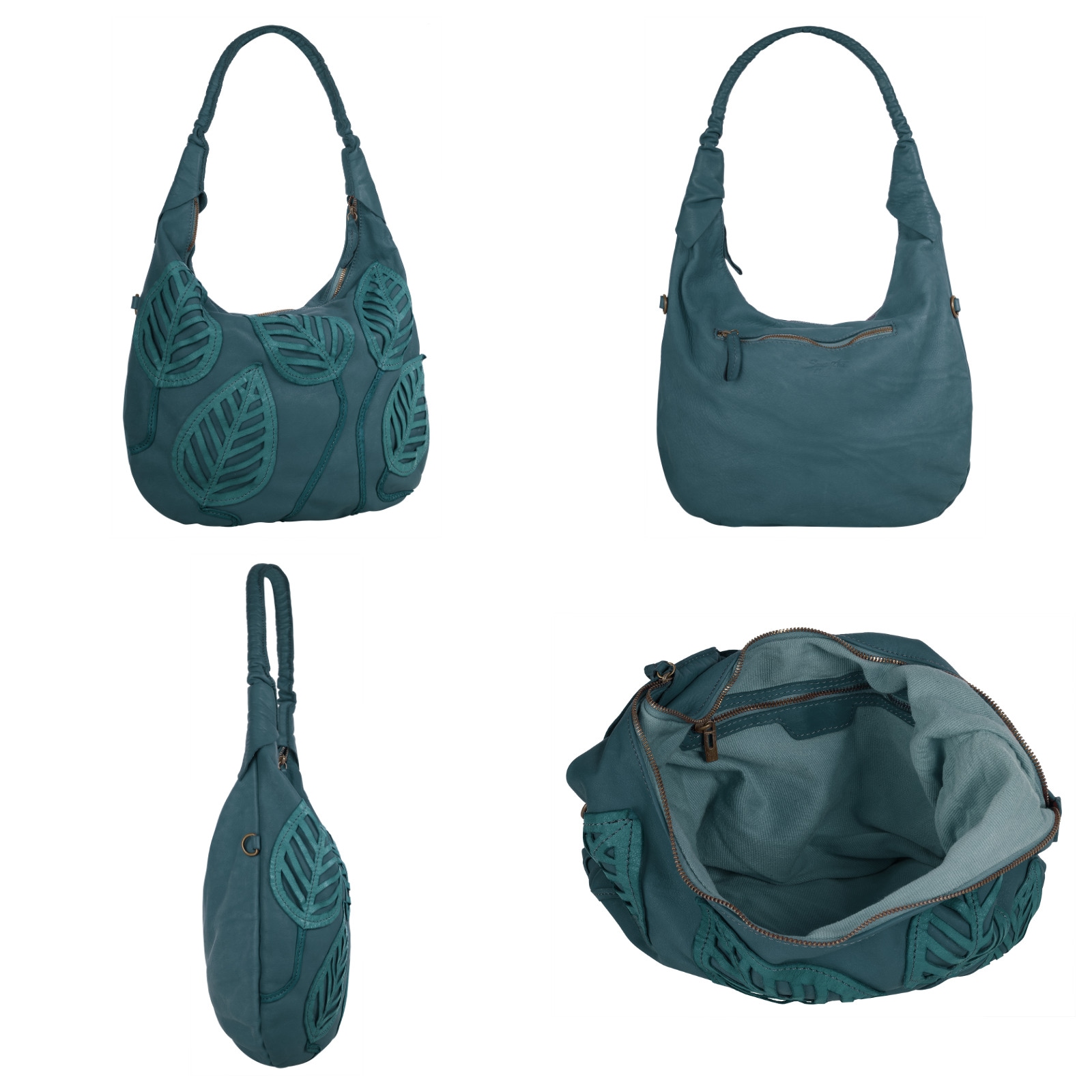 Samantha Look Shopper echt Leder, Made in Italy