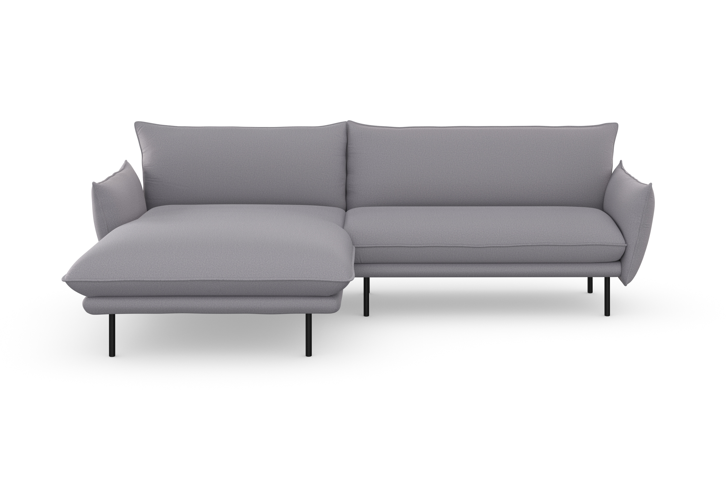 andas Ecksofa »Stine L-Form« Besonderes Design durch Kissenoptik und Keder, by Morten Georgsen