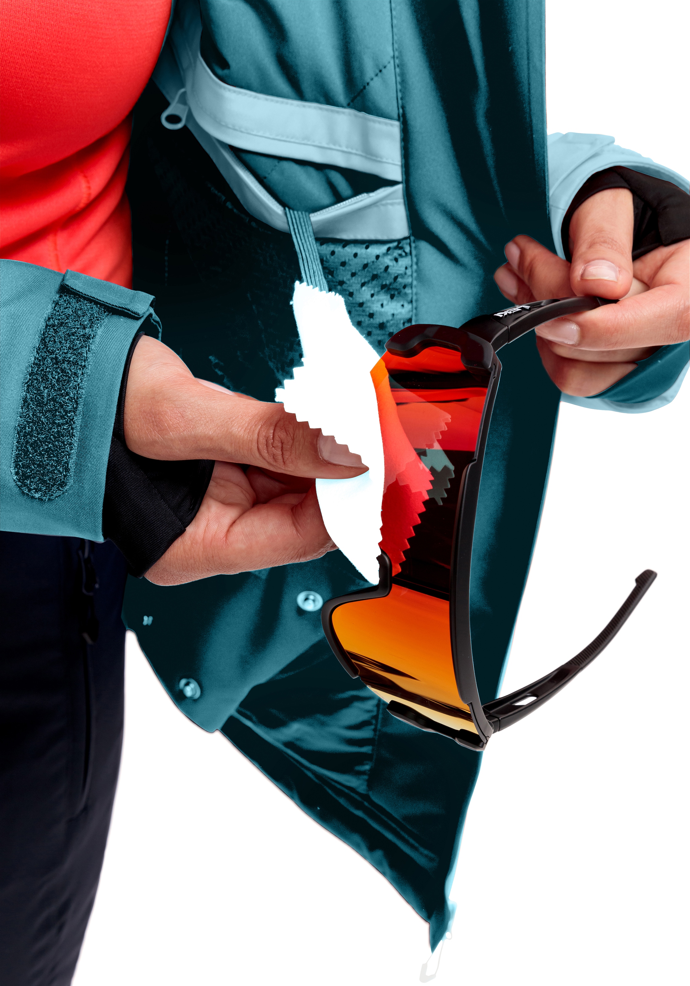 Maier Sports Skijacke »Glacierguard W« Damen Winterjacke wattiert u. wasserdicht