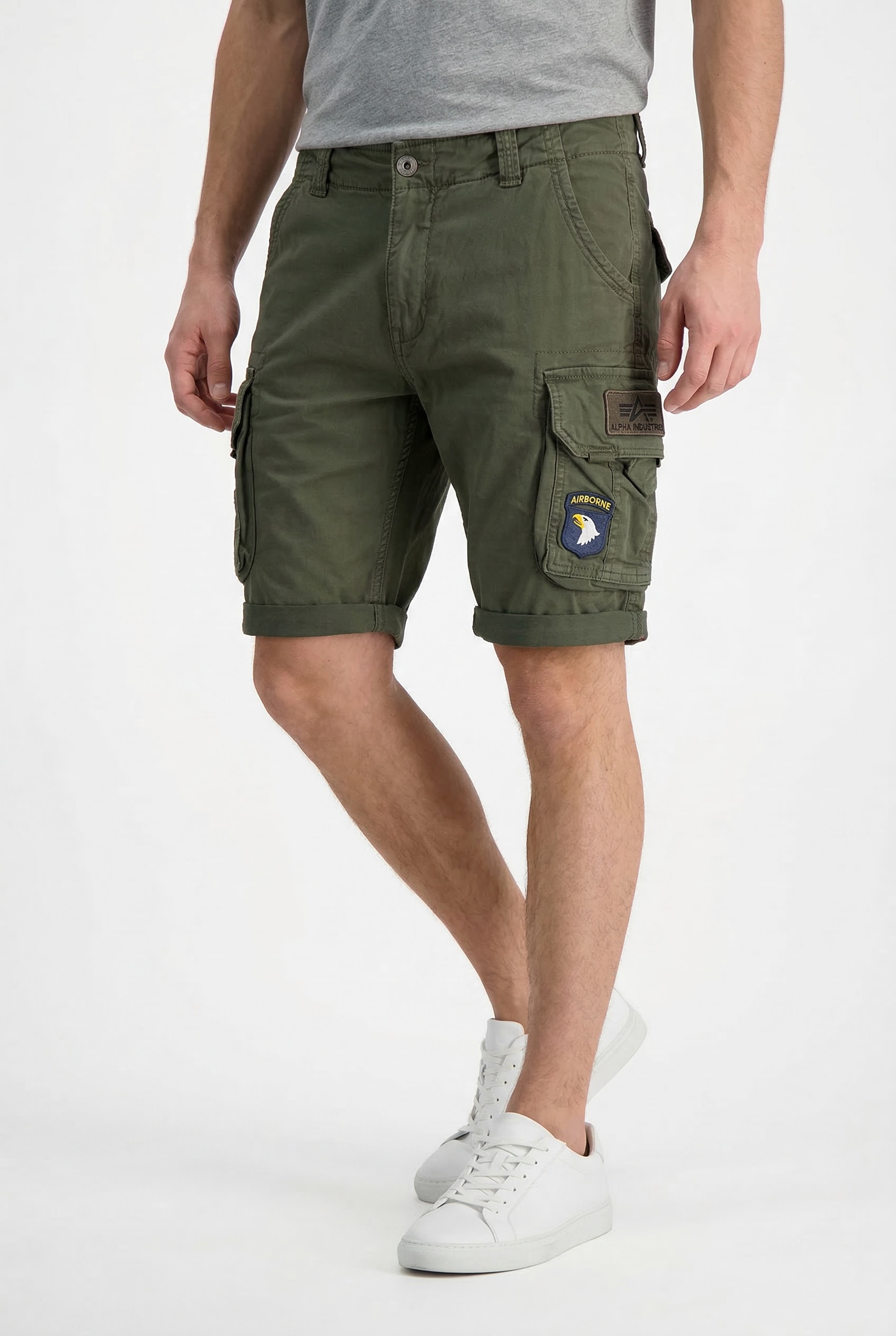 Alpha Industries Cargoshorts »Crew Short Patch«