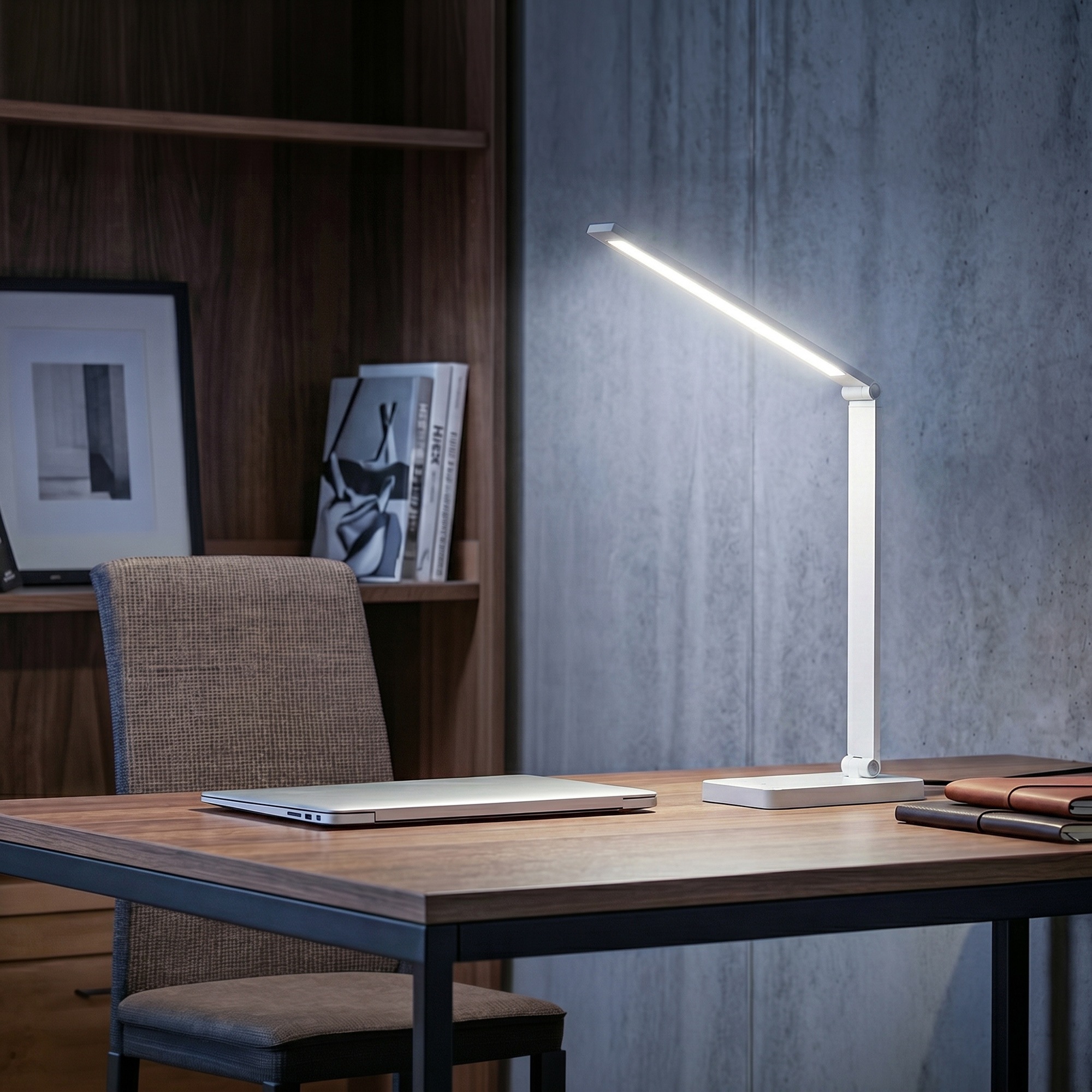 Briloner Leuchten LED Tischleuchte »RICK« LED-Modul 1 Stk. warmweiß - kaltweiß 18x38x31,5 cm, Büro, Kinderzimmer