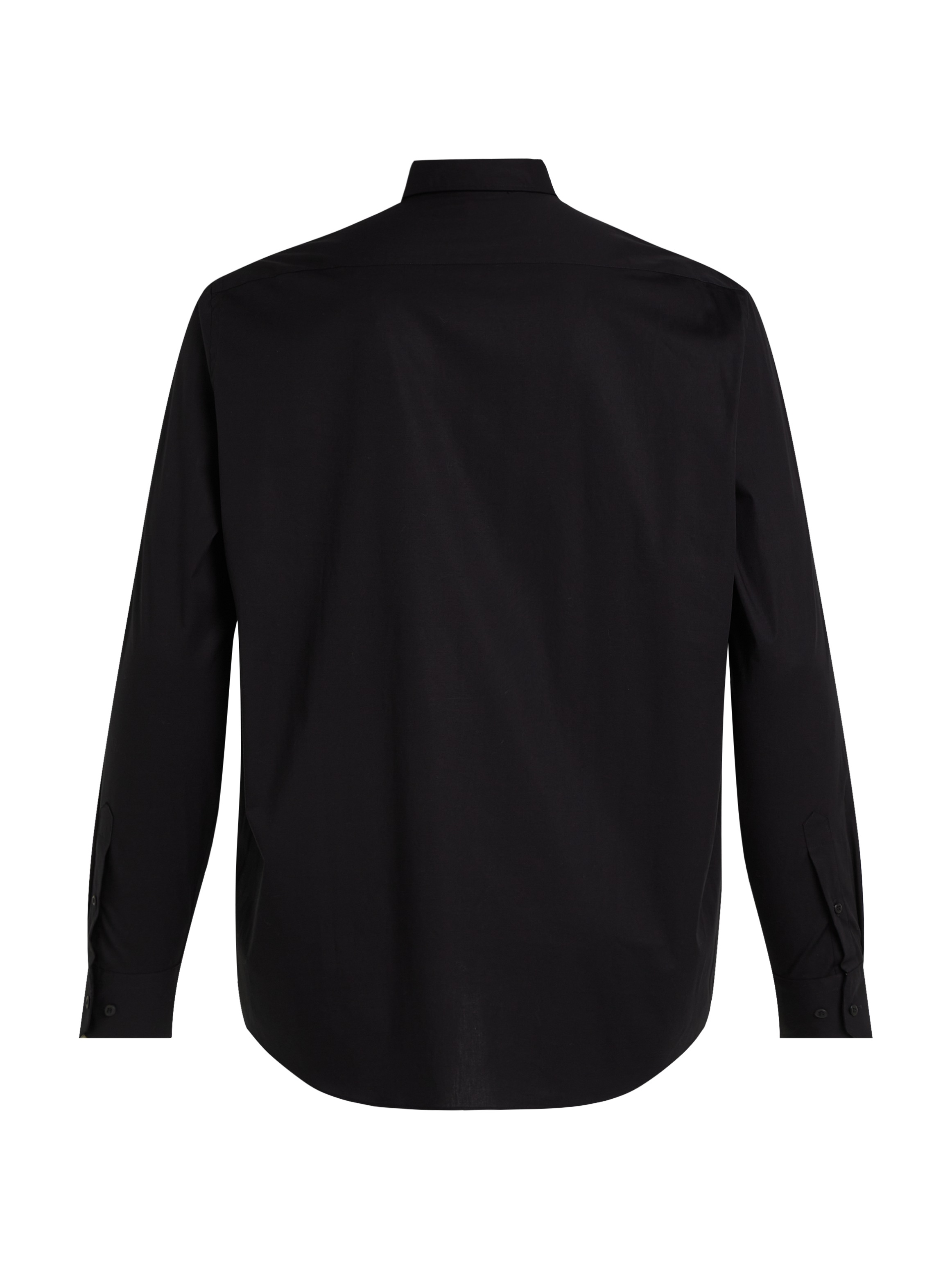 Calvin Klein Big&Tall Langarmhemd »BT_STRETCH POPLIN SLIM SHIRT«, in großen Größen mit durchgehender Knopfleiste