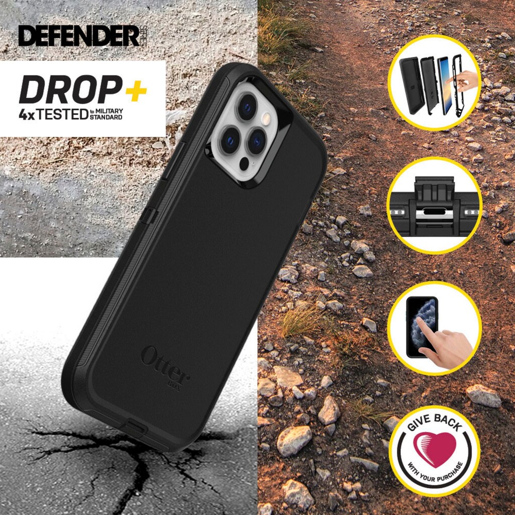 Otterbox Smartphone-Hülle »Defender iPhone 12 / iPhone 12 Pro«, iPhone 12 Pro-iPhone 12