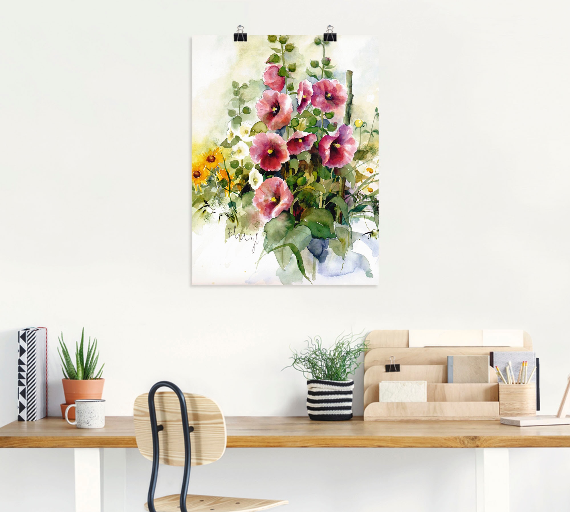 Artland Wandbild »Blumen Zusammenstellung I« Blumen 1 Stk. tlg. als Leinwandbild, Poster in verschied. Größen