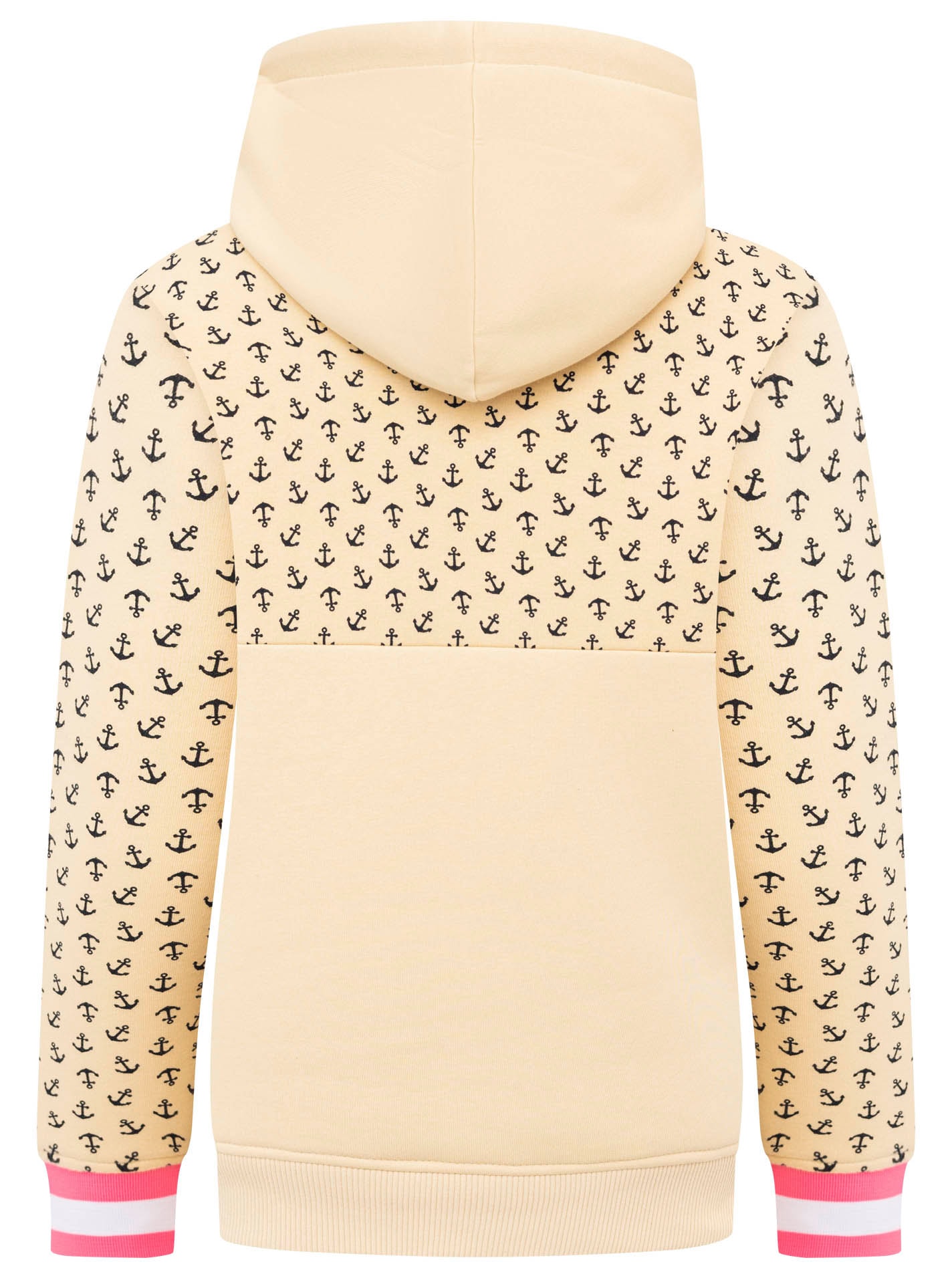 Zwillingsherz Hoodie »"Kleine Anker"«, mit kleinen Ankern und gestreiften Bündchen