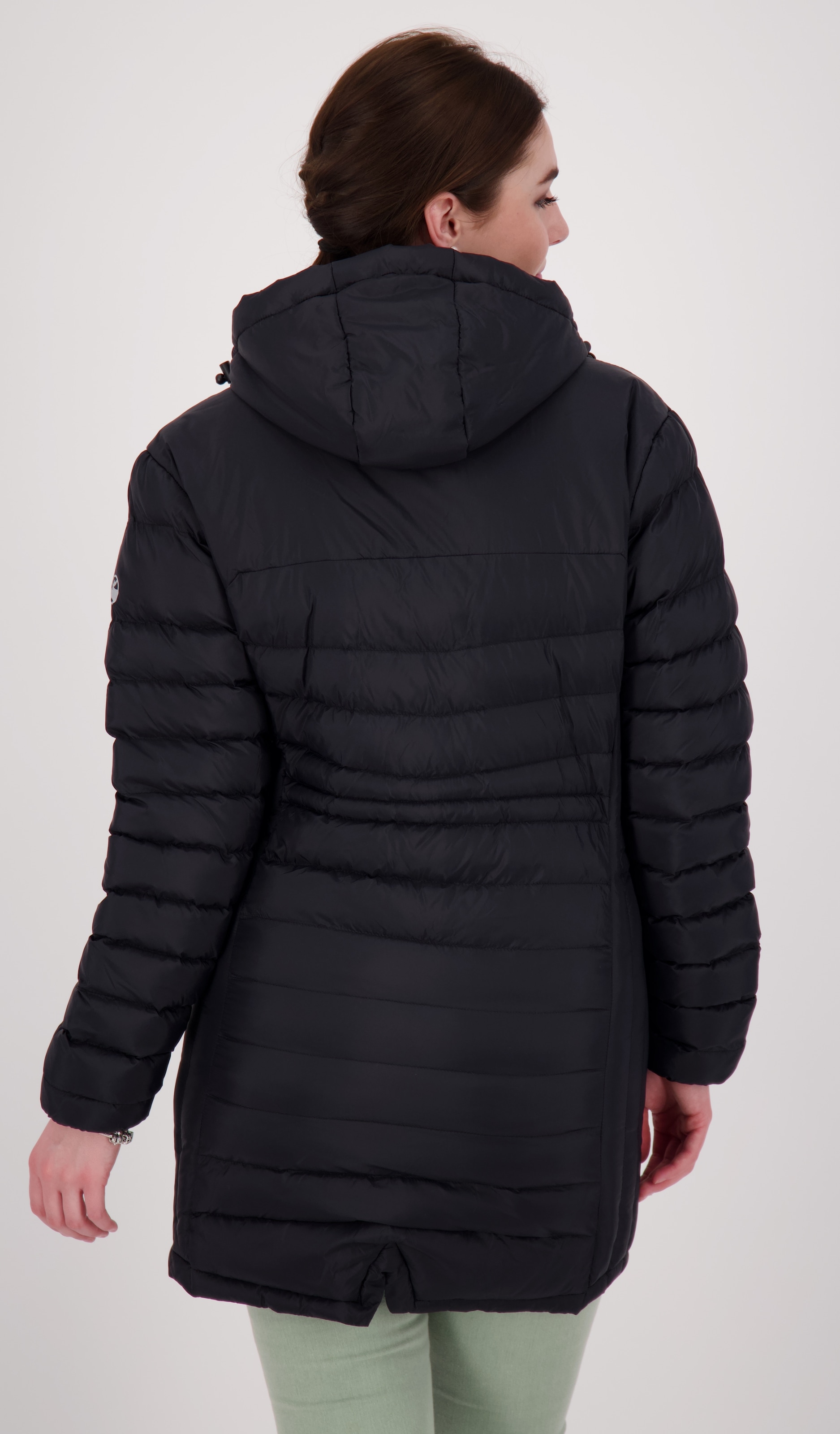 DEPROC Active Steppjacke »GILMOUR II LONG«, auch in Großen Größen erhältlich