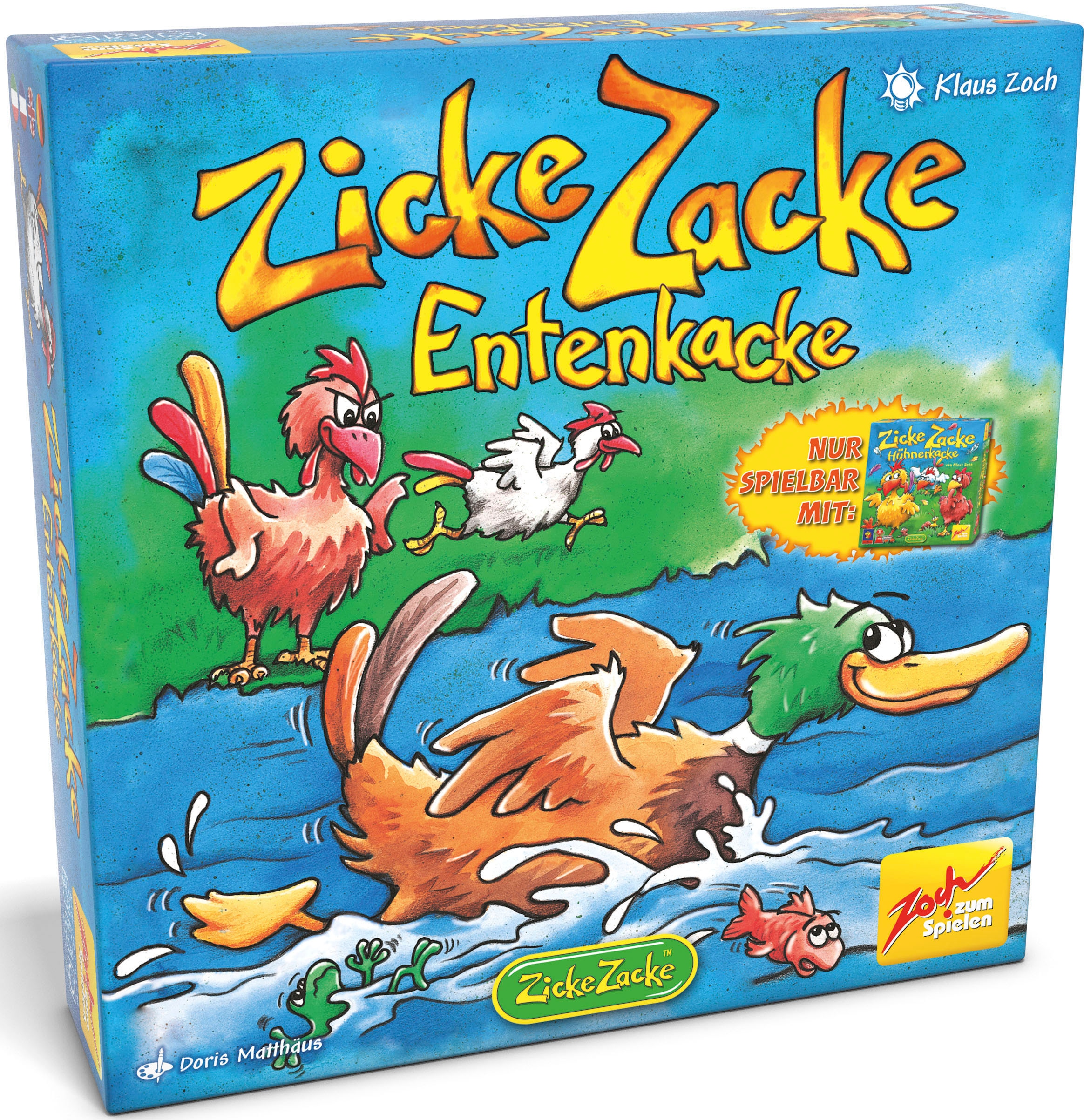 Zoch Spiel »Zicke Zacke Entenkacke«, Made in Germany