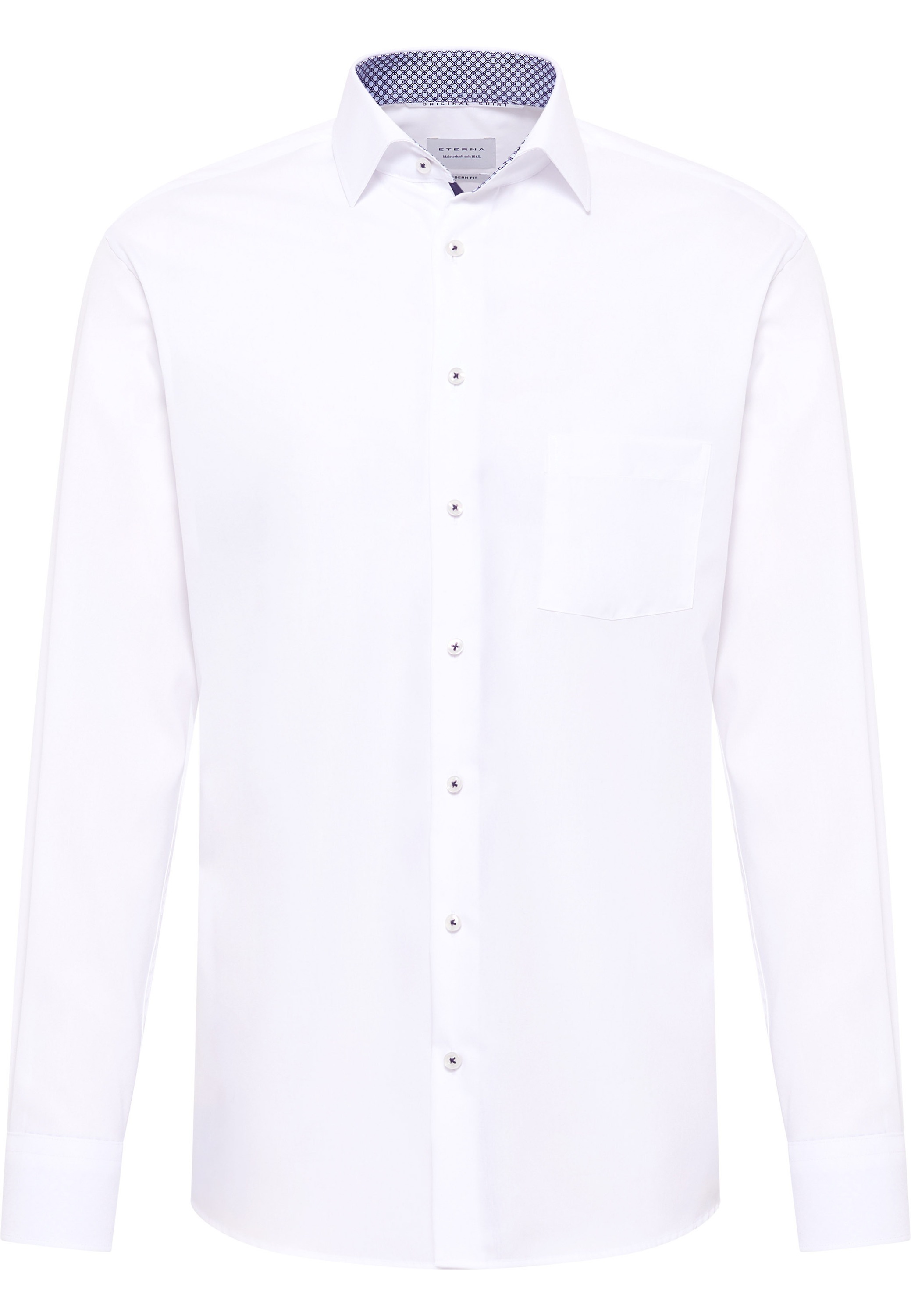Eterna Langarmhemd »MODERN FIT«, NON IRON (bügelfrei)