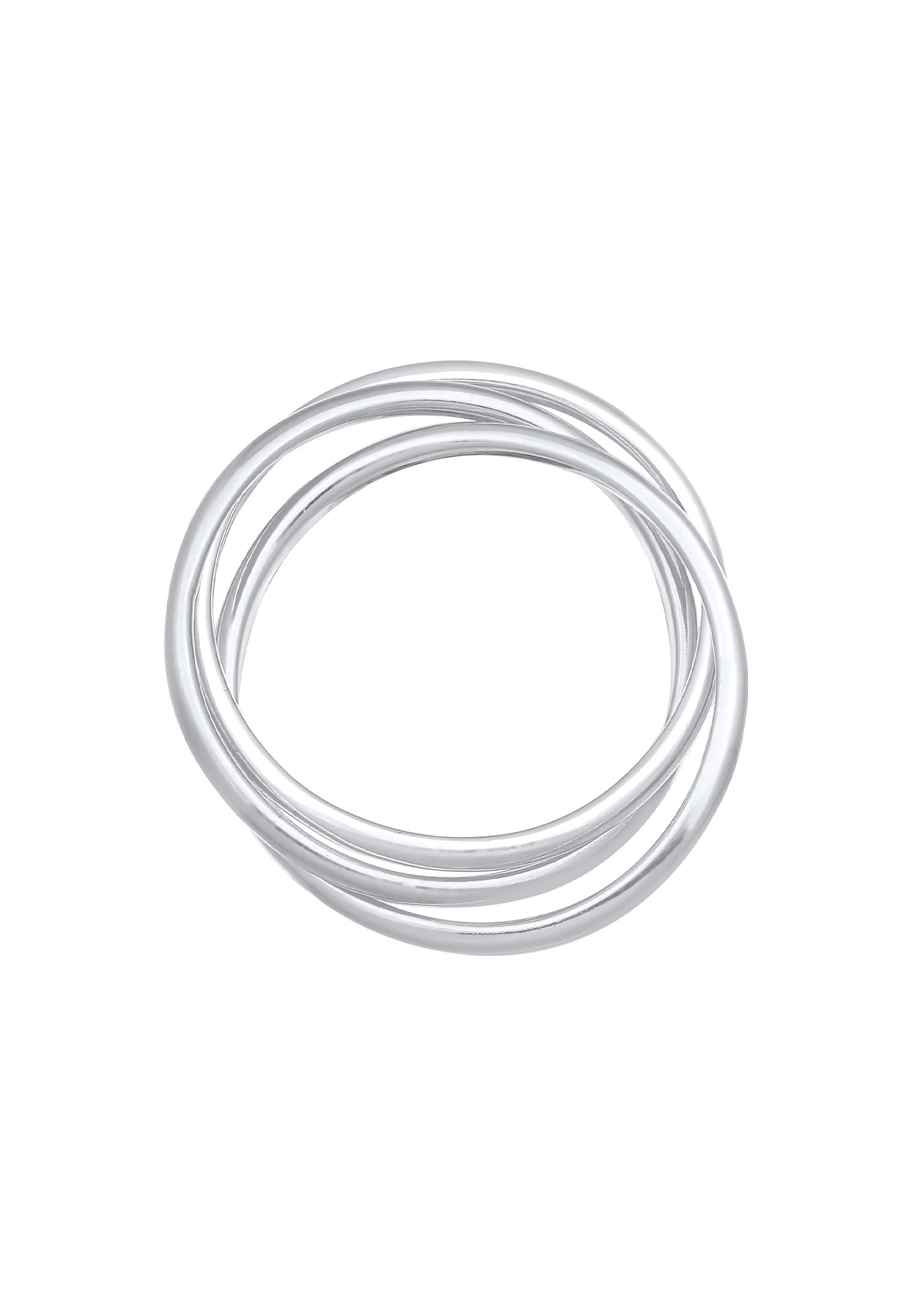 Elli Silberring »Ring Wickelring Trio Trini Basic 925 Silber«