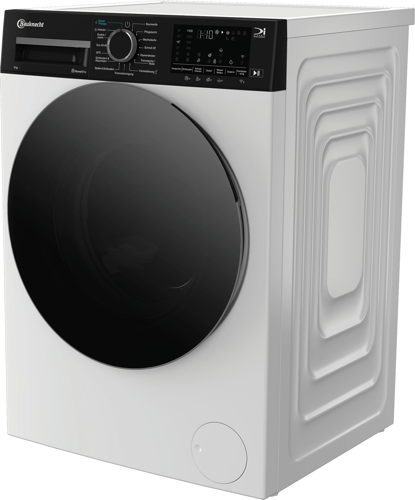 BAUKNECHT Waschmaschine »B WM Smart Eco 9A« 9 kg 1400 U/min Adaptive Wash – Intelligente Anpassung für perfekte Waschergebnisse
