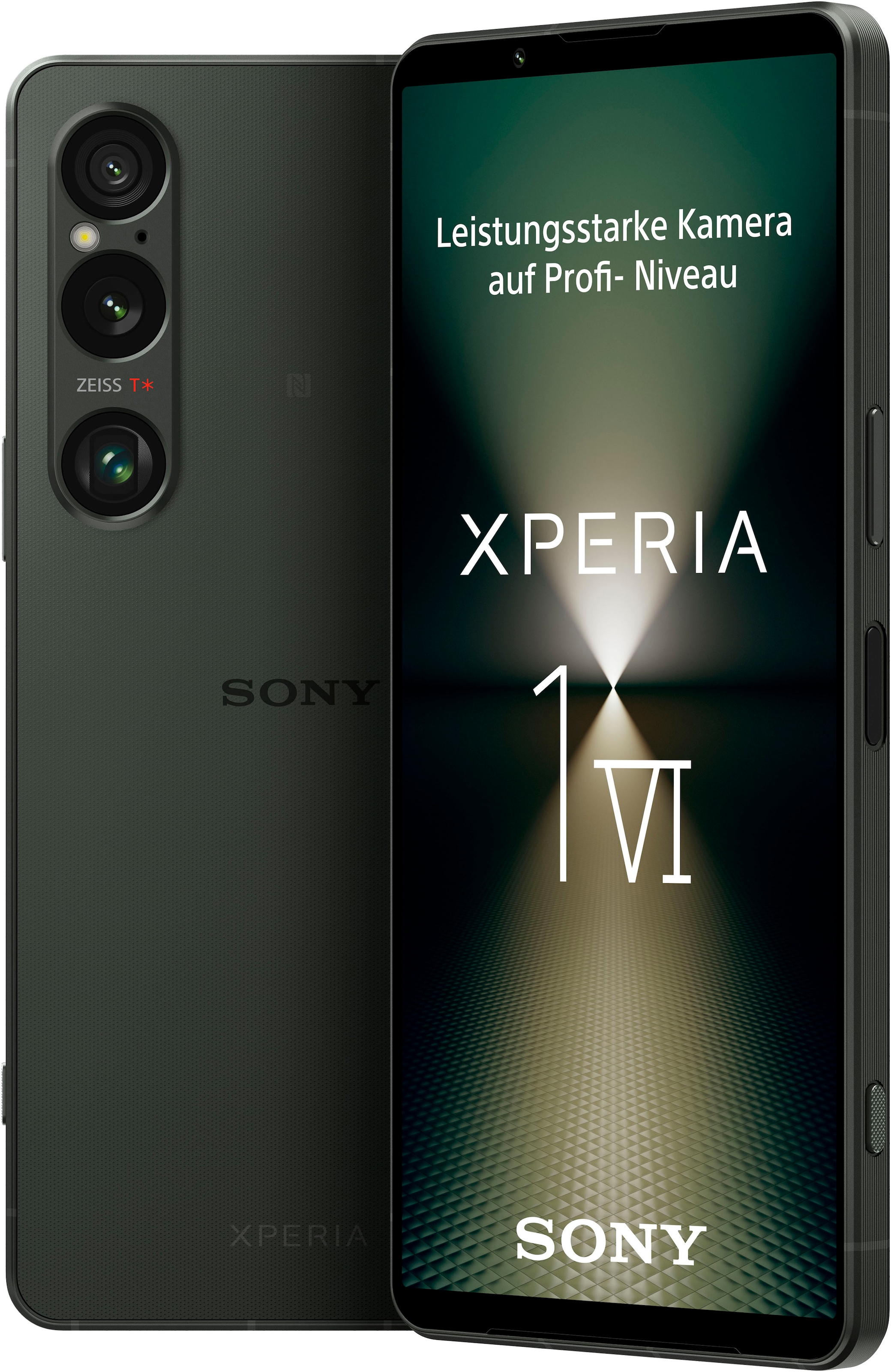 Sony Smartphone »Xperia 1 VI«, Khaki-Grün, 16,5 cm/6,5 Zoll, 52 MP Kamera