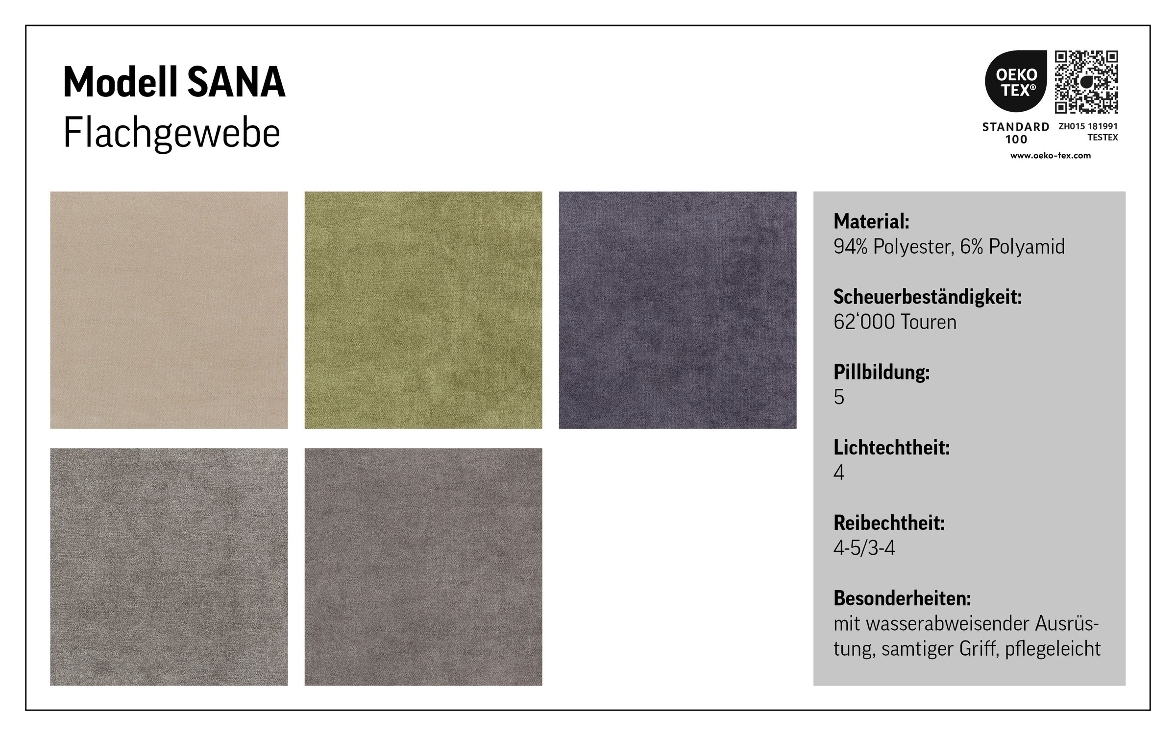 COTTA Loungesofa »Sana, Breite 296 cm« Loungesofa mit Wellenunterfederung