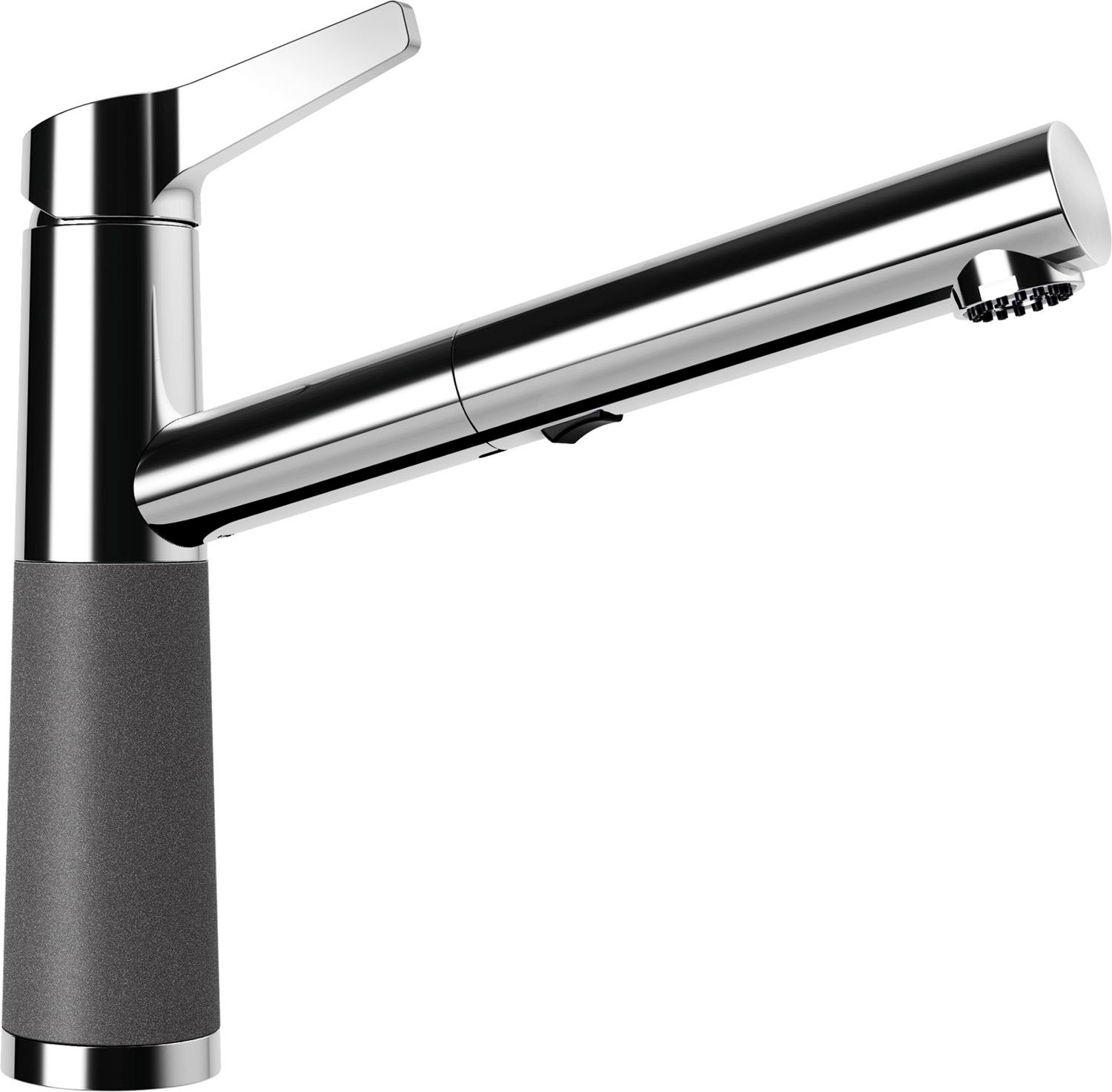 Schock Küchenarmatur "SC-510 SB" ausziehbar, Strahl-Brause, Rückflussverhinderer, Schwenkbereich 120