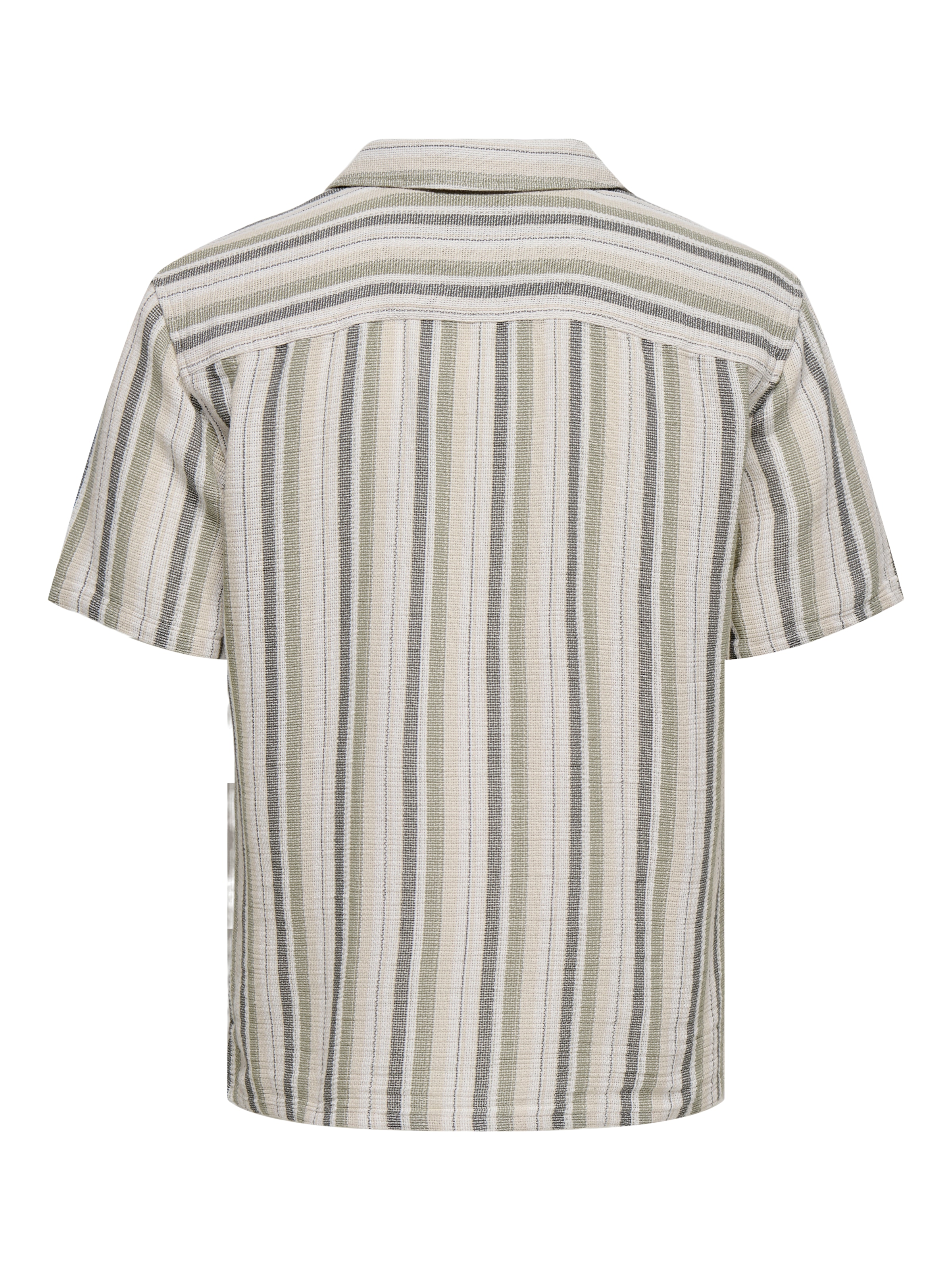 ONLY & SONS Kurzarmhemd »ONSTREV LIFE REG STRIPE SS SHIRT NOOS«