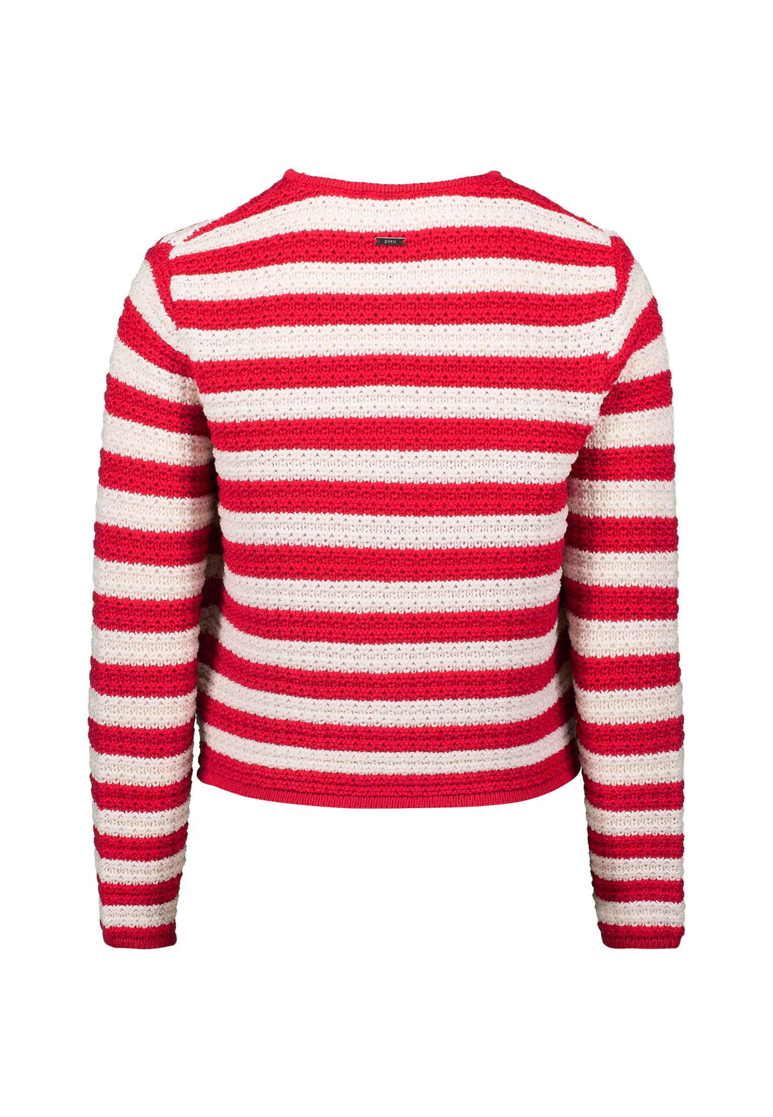 Zero Strickjacke »Strickjacke mit Streifen«