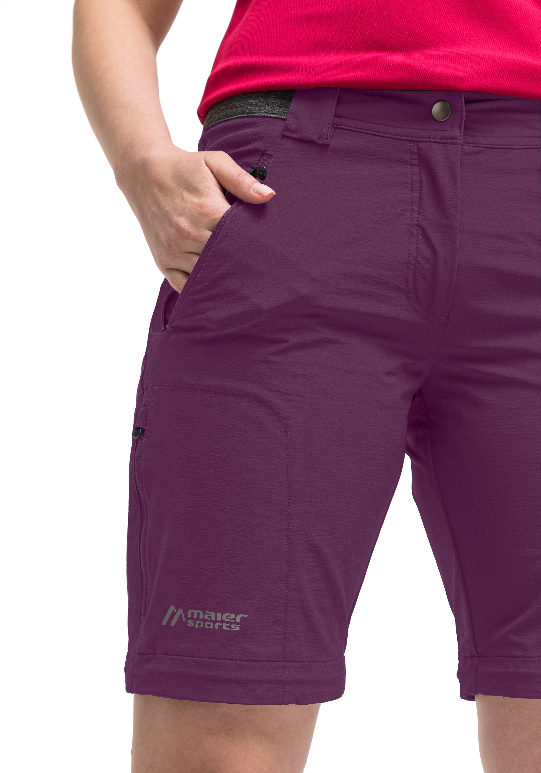Maier Sports Funktionshose »Norit Zip 2.0 W«, mit praktischer Zipp-off-Funktion
