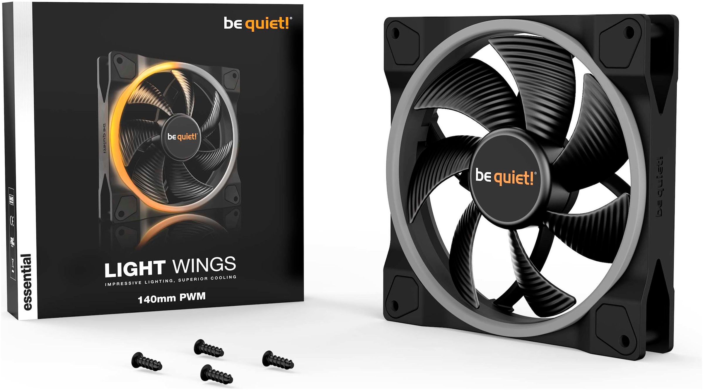 be quiet! Gehäuselüfter »Light Wings  140mm PWM«