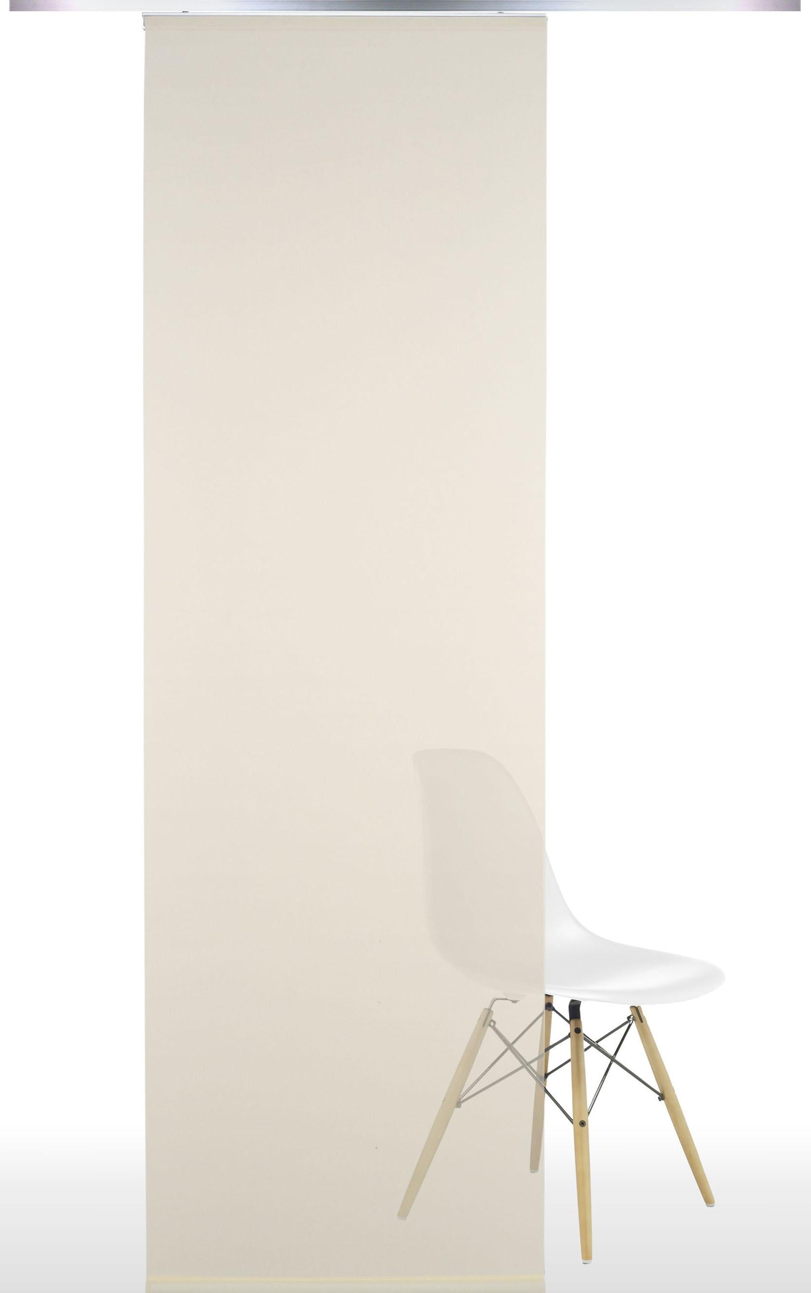 Liedeco Schiebegardine Klettband 1 Stk. tlg. HxB: 245x60, ohne Paneelwagen