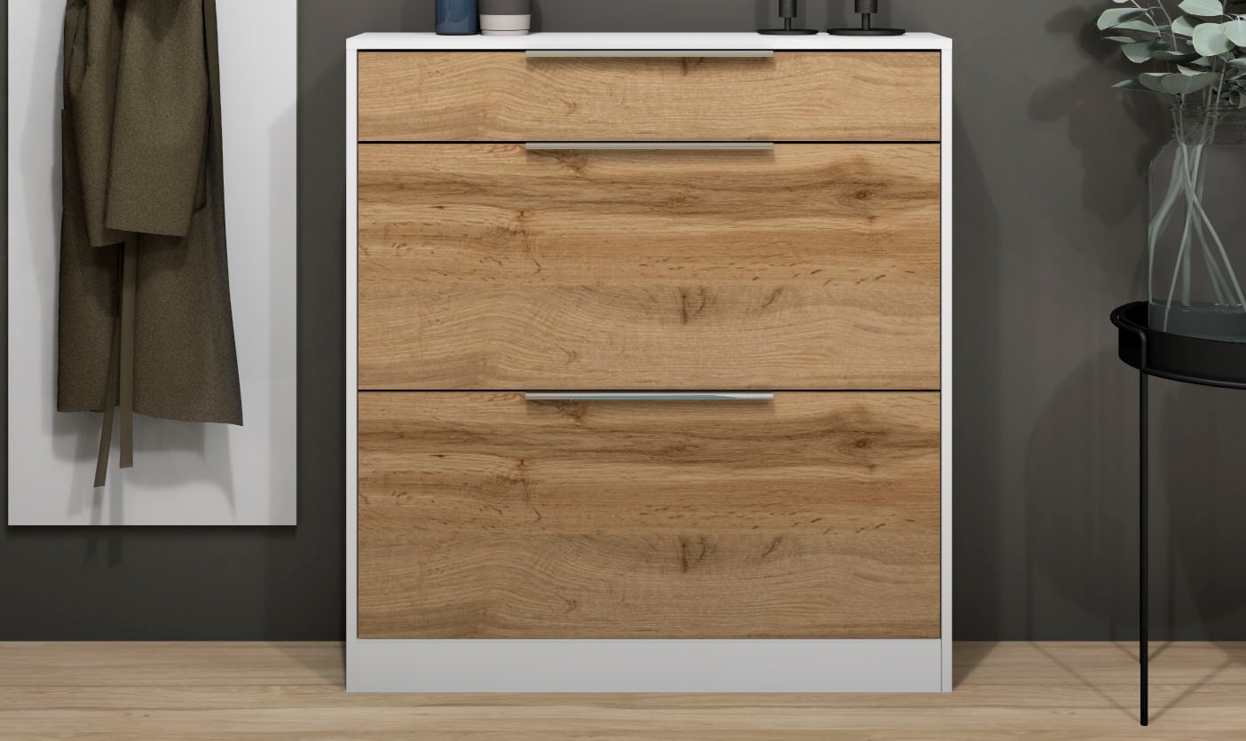 borchardt Möbel Schuhschrank, Stehende Montage, Wandmontage & Glasböden unter Mehr aus der Serie
