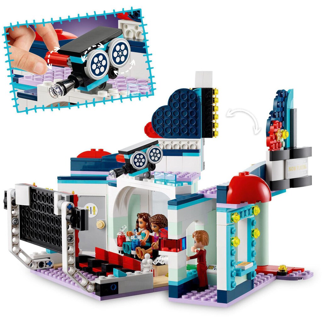 LEGO® Konstruktionsspielsteine »Heartlake City Kino (41448), LEGO® Friends«, (451 St.), Made in Europe