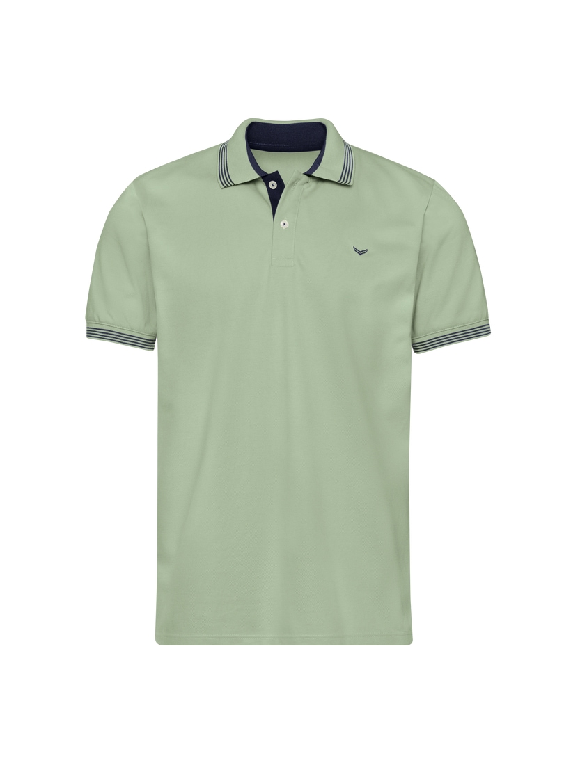 Trigema Poloshirt »TRIGEMA Poloshirt mit kontrastfarbigen Akzenten«, (1 tlg.)