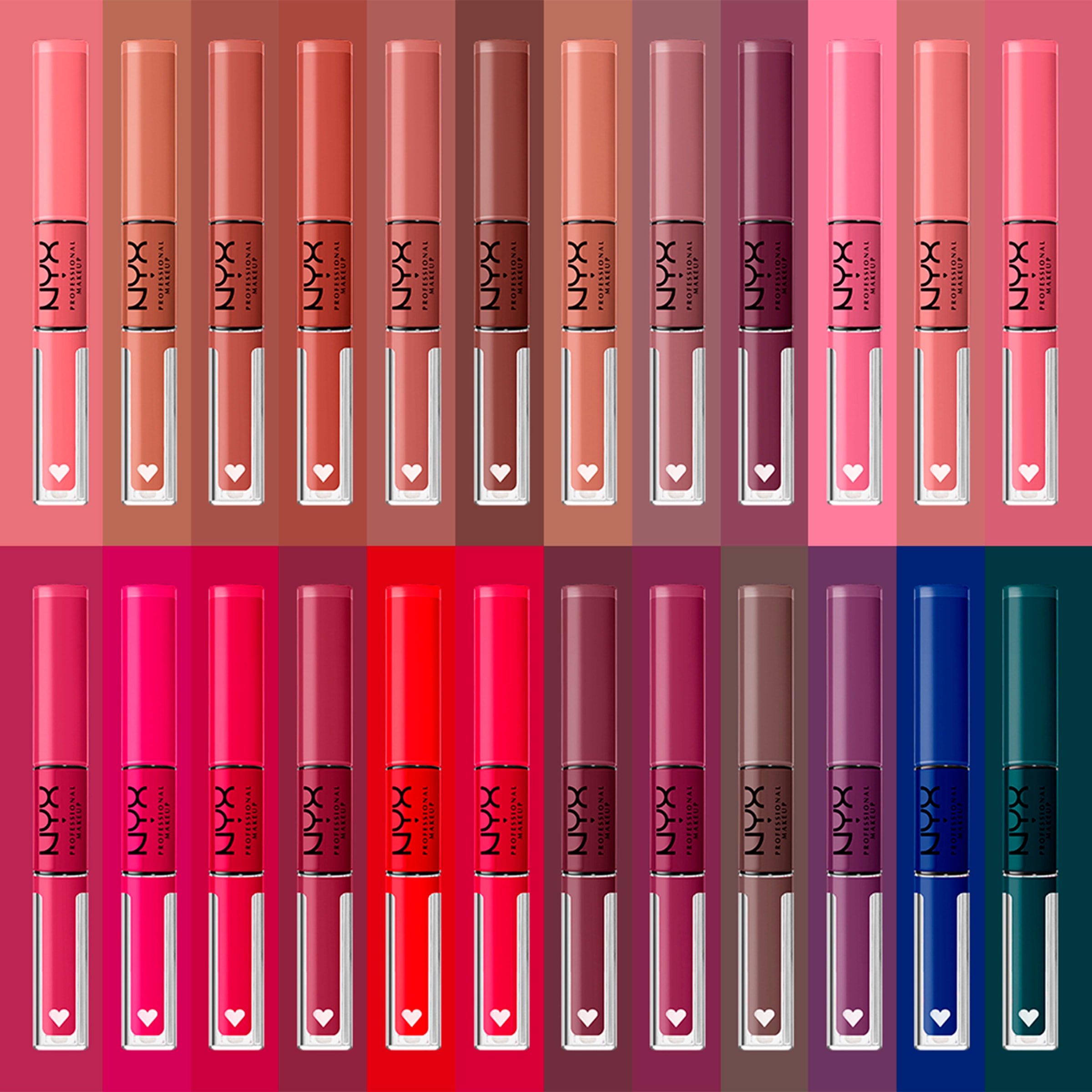 NYX Lippenstift Shine«, High »Professional geformtem Applikator UNIVERSAL Shine präziser Auftrag Loud mit Pigment | Lip Makeup bestellen