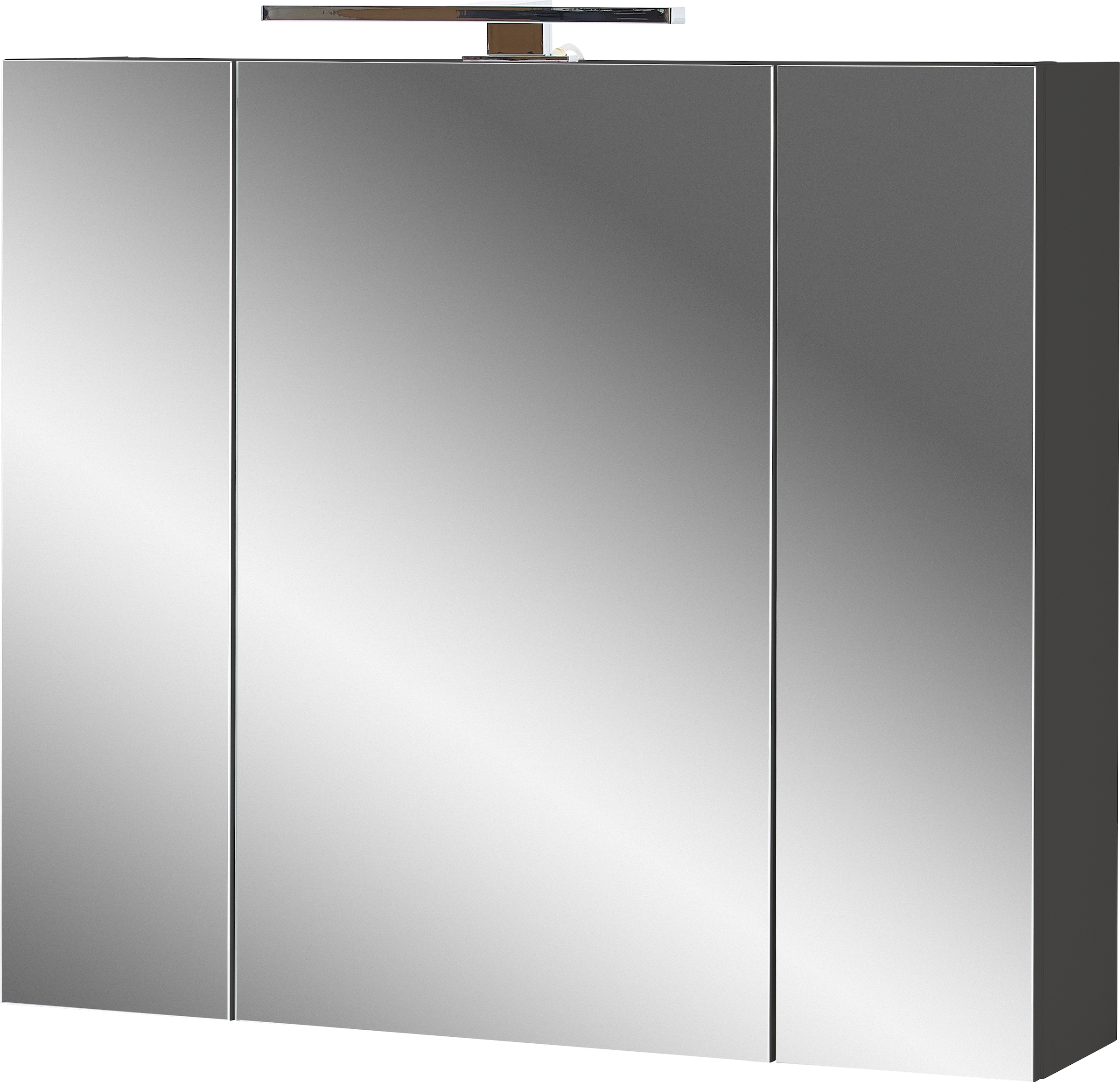 GERMANIA Badmöbel-Set »Ameca«, (2 St.), Badezimmer-Set bestehend aus Waschbeckenunterschrank & Spiegelschrank