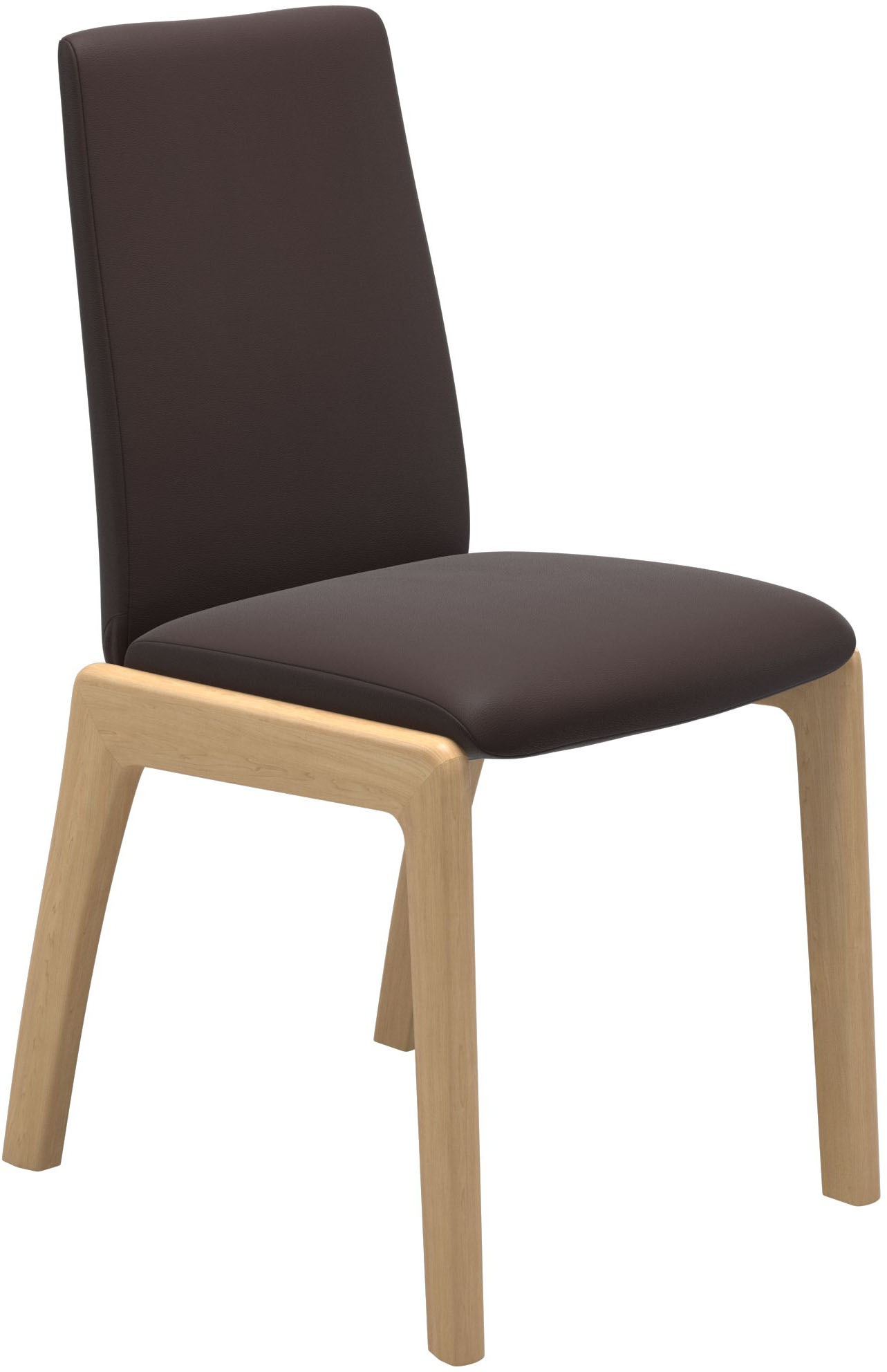 Stressless® Polsterstuhl »Laurel«, Leder PALOMA, Low Back, Größe M, mit abgerundeten Beinen in Eiche natur