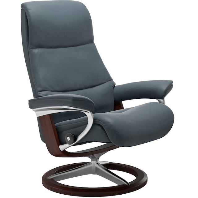 Stressless® mit bequem Signature Größe Relaxsessel Braun Base, »View«, M,Gestell bestellen