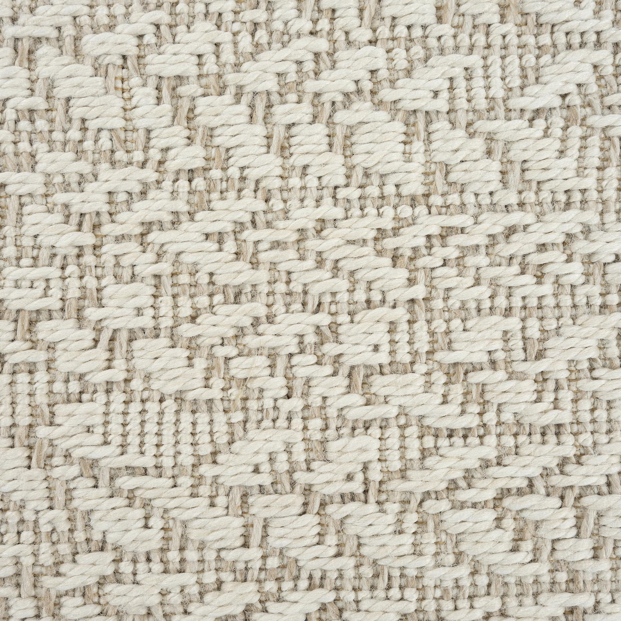 the carpet Teppich »Kansas«, rund, 1 mm Höhe, moderner robuster In und Outdoor Teppich Jute Look