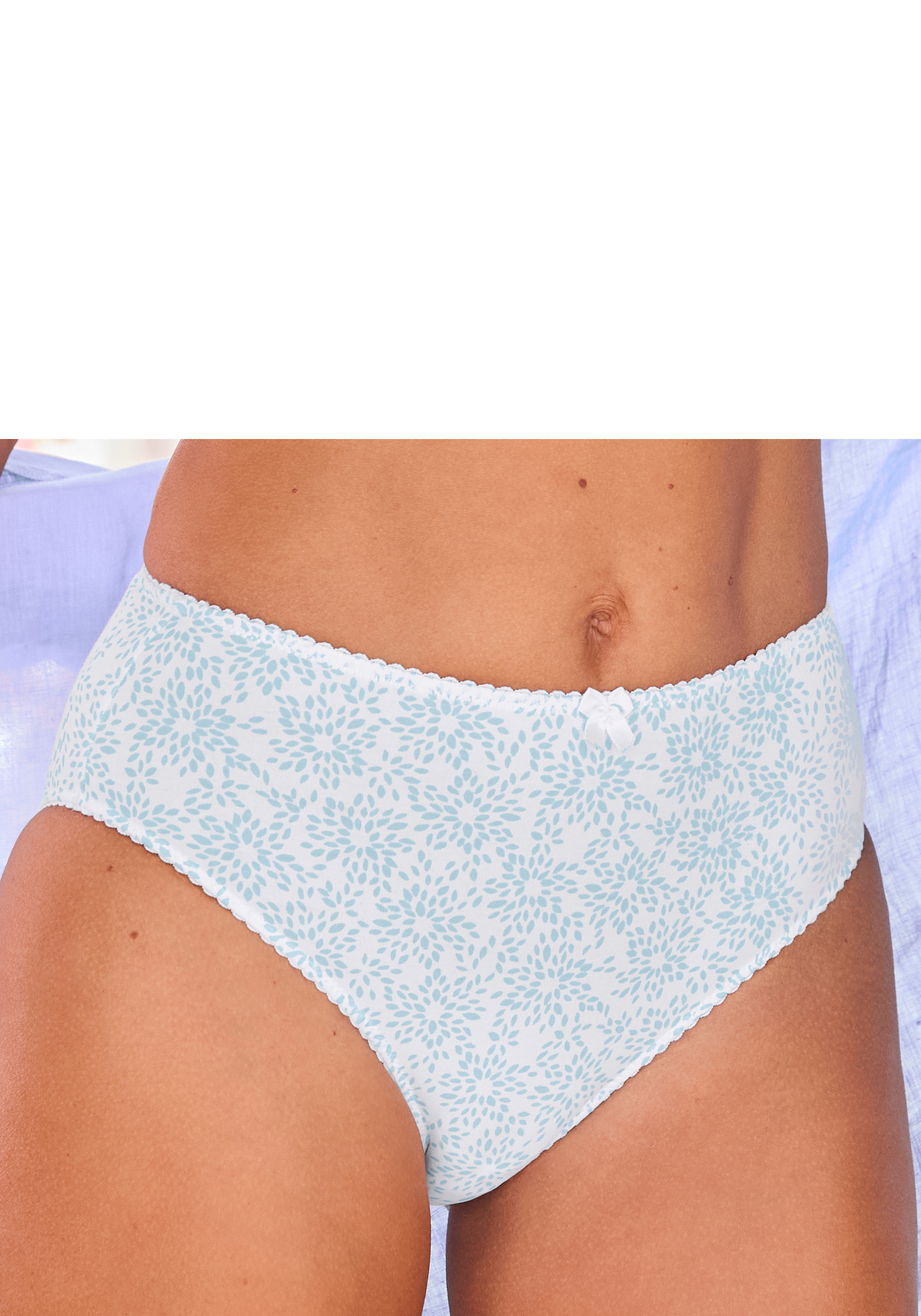 Nuance Slip hoch geschnittener Slip aus Baumwolle