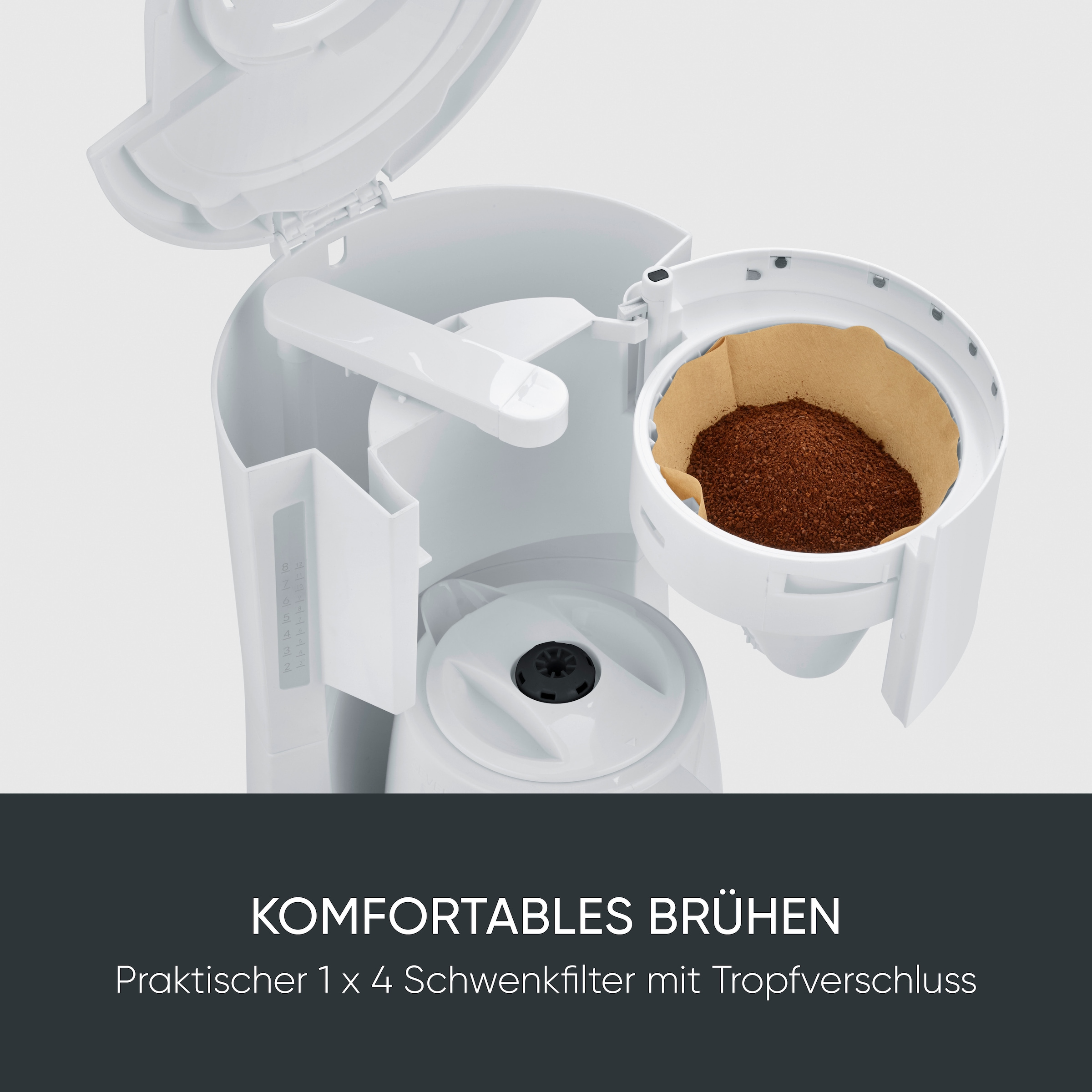 Severin Filterkaffeemaschine »KA 9309 mit 2 Thermokannen« 1 l Kaffeekanne Papierfilter 1x4 zwei Theromkannen für doppelten Kaffeegenuss