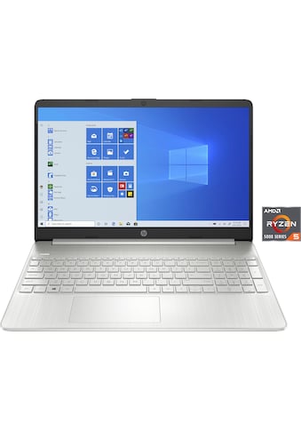 HP Notebook »15s-eq2200ng«, 39,6 cm, / 15,6 Zoll, AMD, Ryzen 5, Radeon Graphics, 512... kaufen