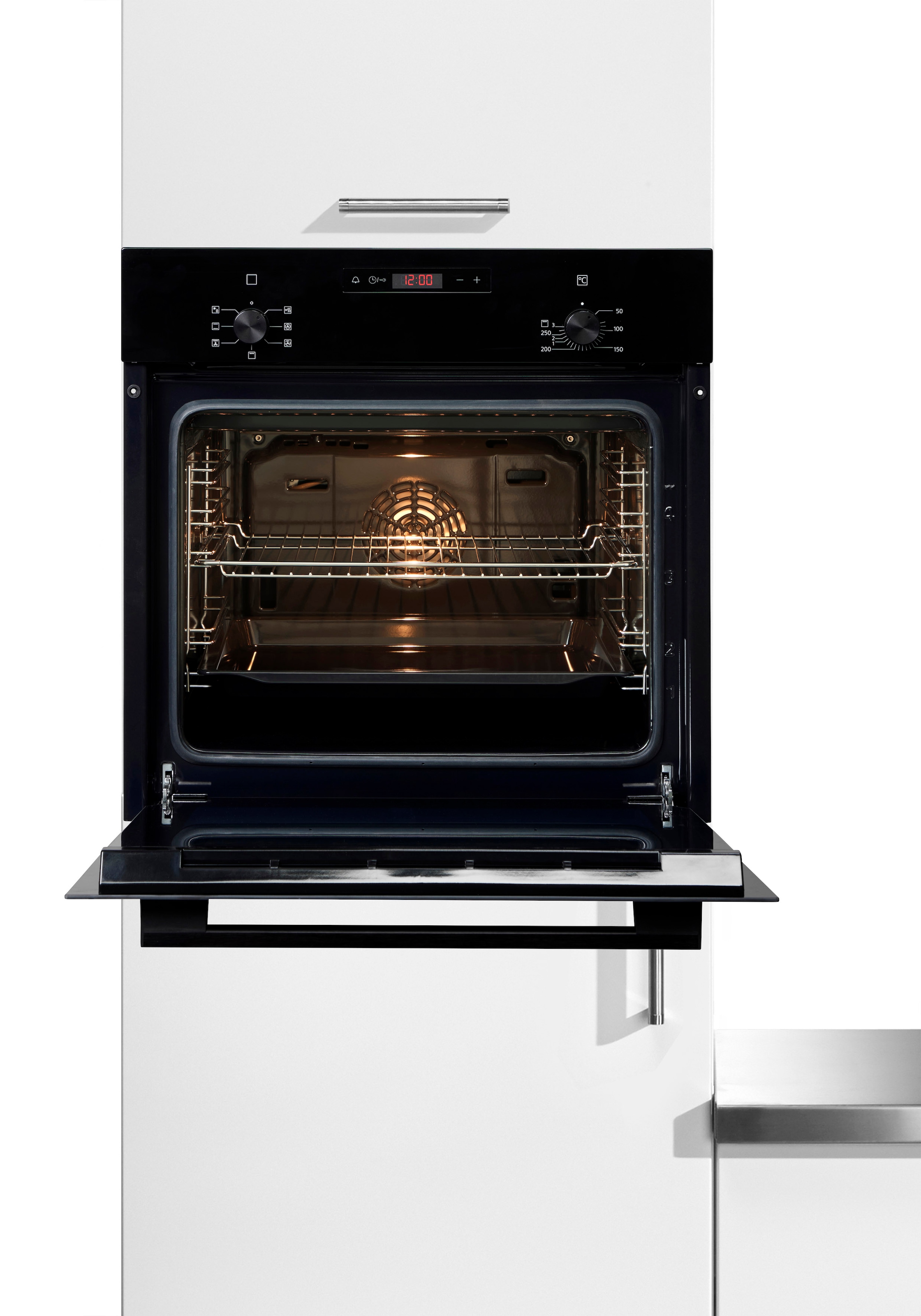 SIEMENS Backofen iQ100 »HB013FBB1« 3D-Heißluft für gleichmäßige Hitzeverteilung & perfekte Ergebnisse