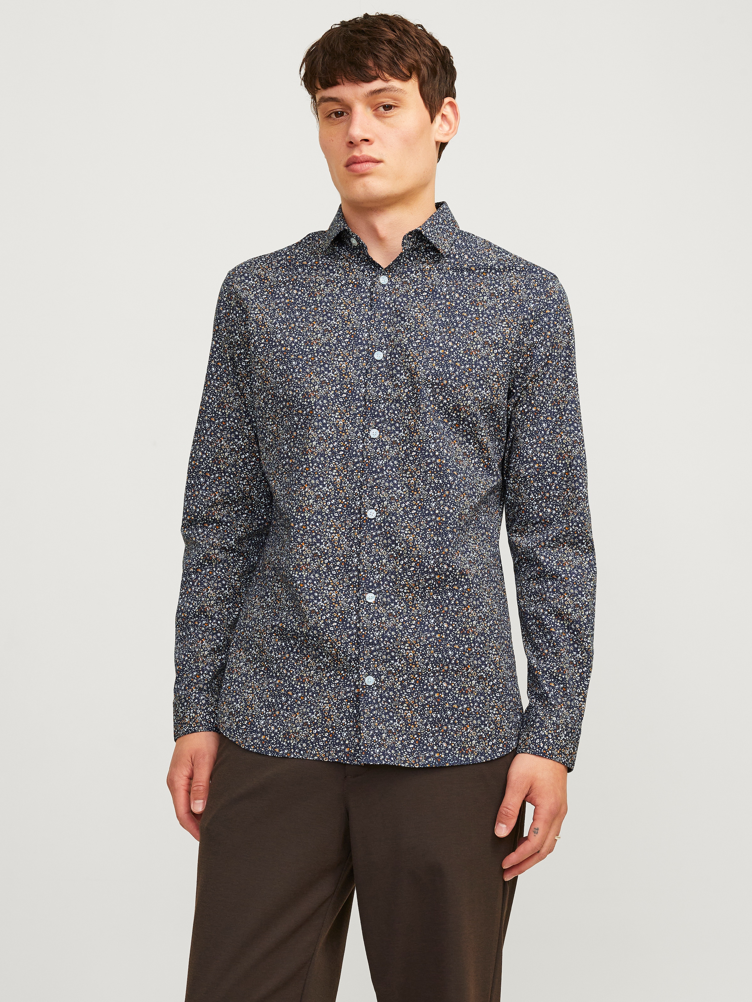 Jack & Jones Langarmhemd »JPRBLABLACKPOOL STRETCH LS SHIRT SN«