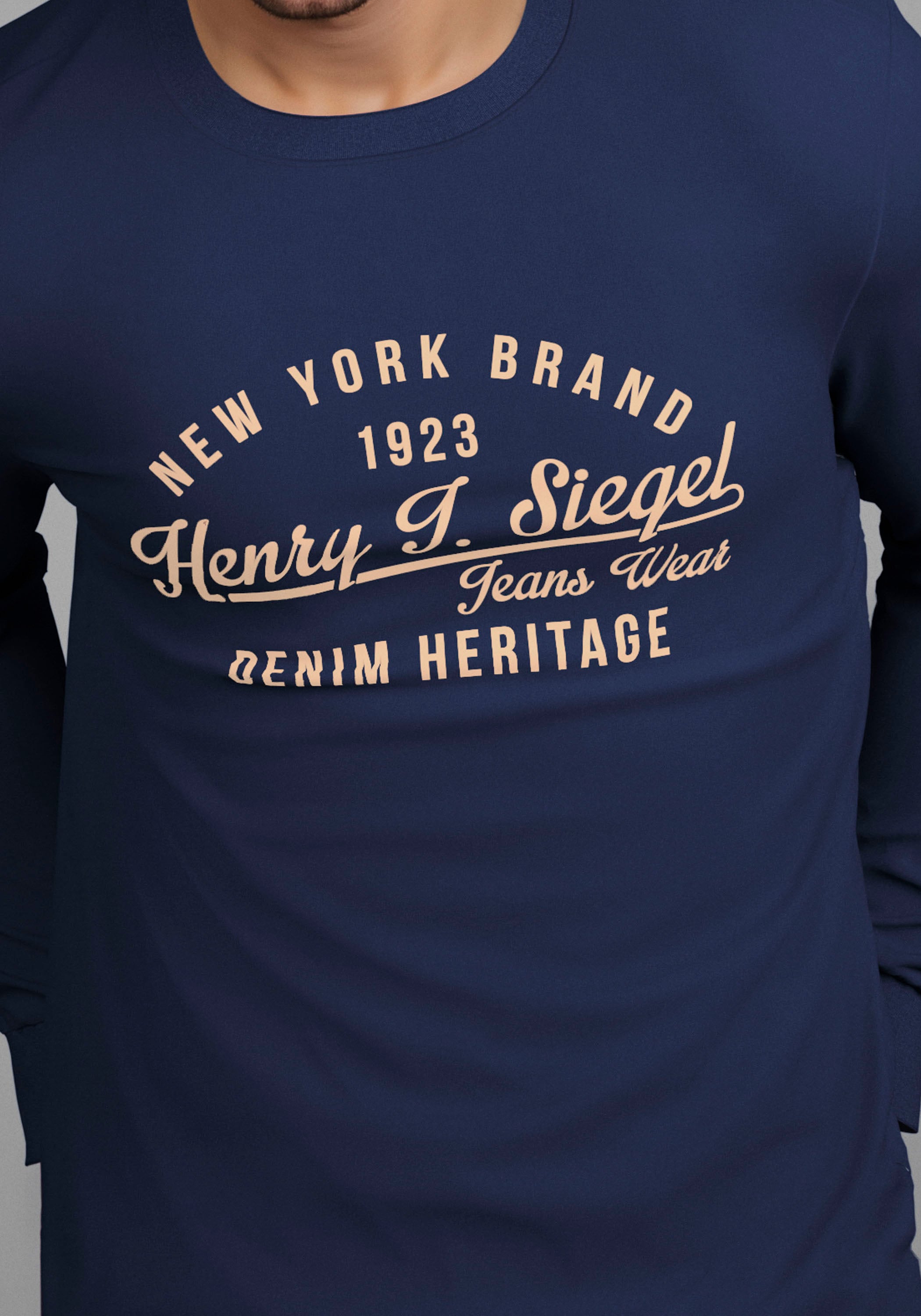 H.I.S Rundhalsshirt »Neue Kollektion!« mit Print